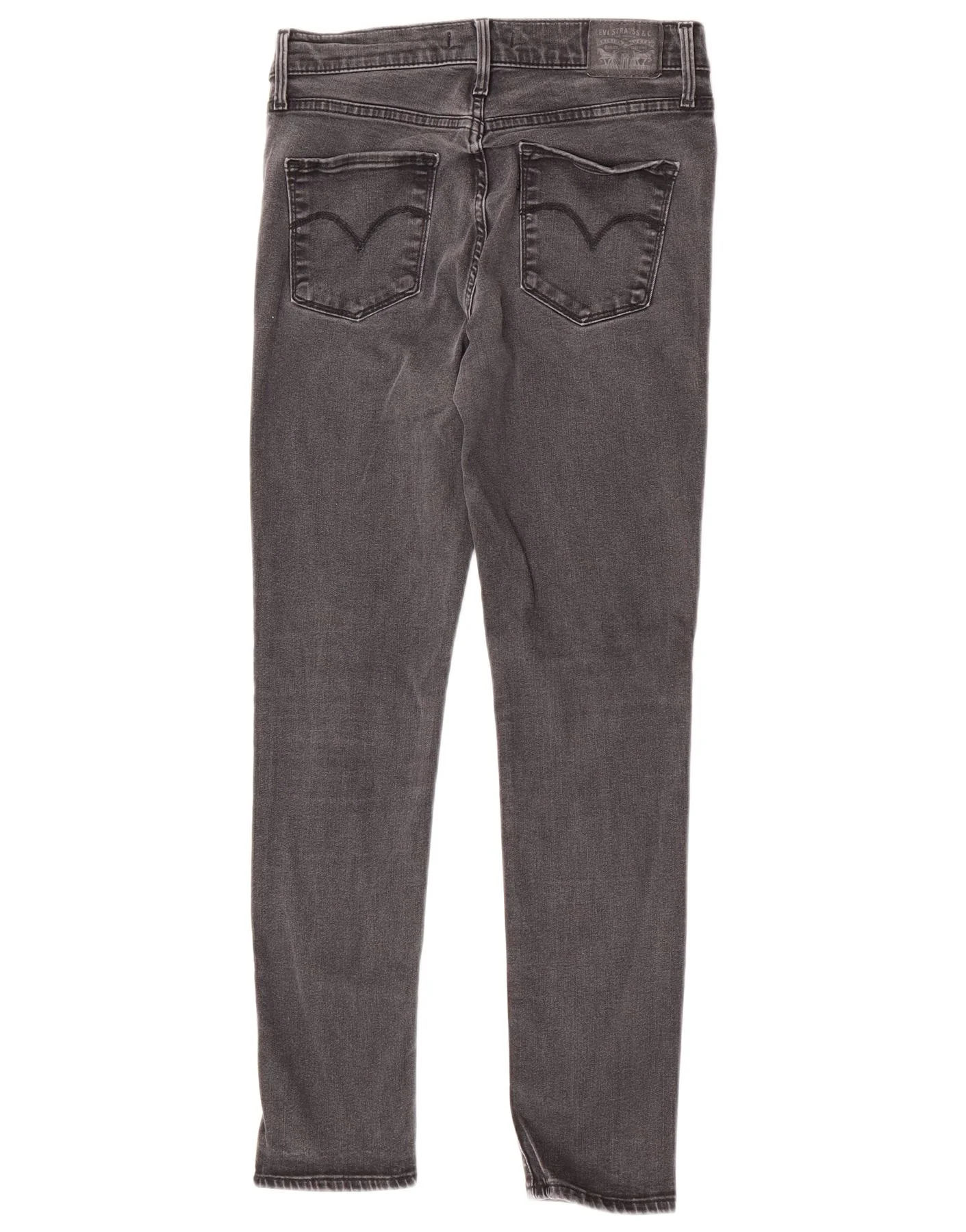 Levi's Womens 311 Shaping Skinny Jeans W29 L29 Grey - Image 2