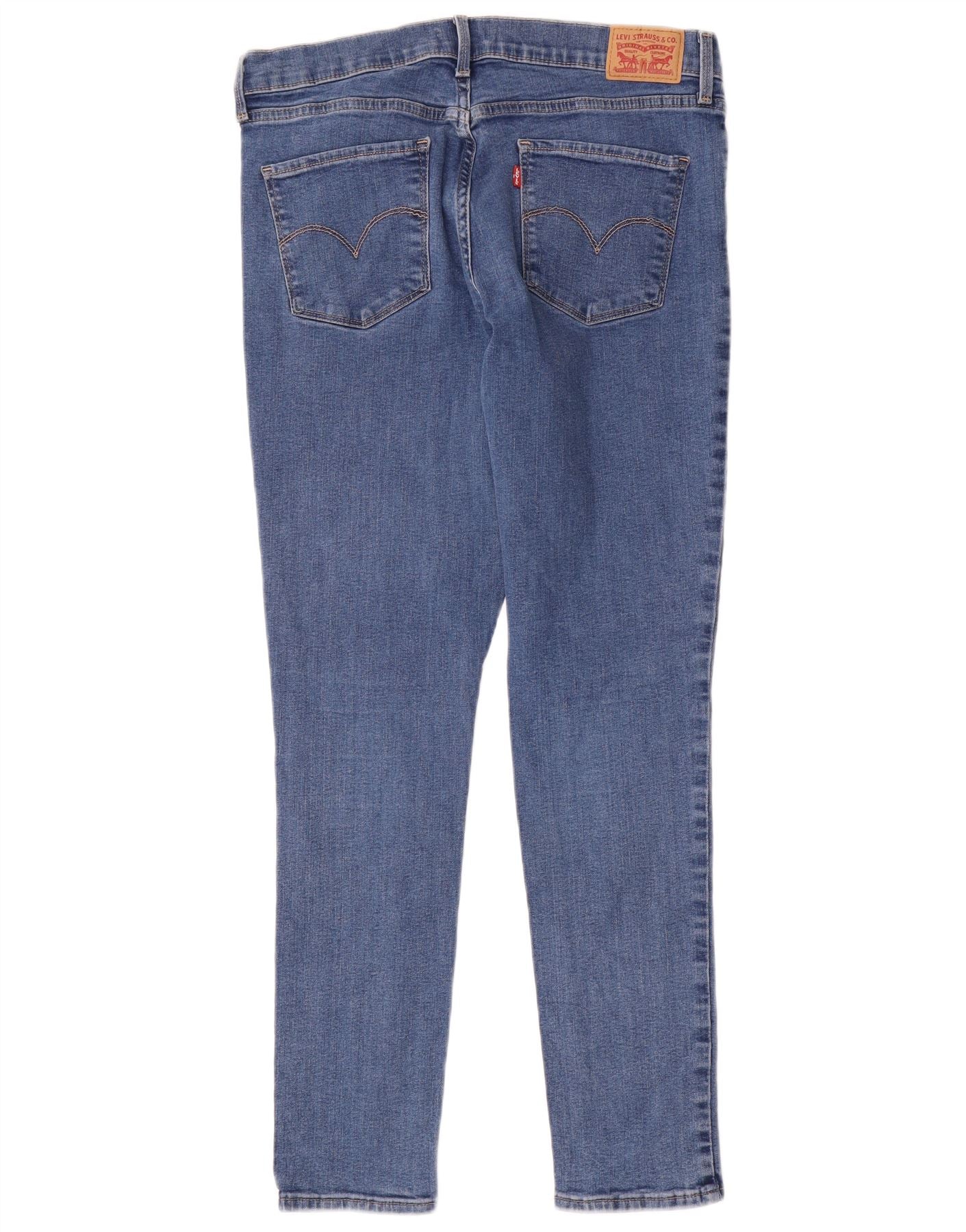Levi's Womens 311 Shaping Skinny Jeans W32 L30 Blue Cotton - Image 2