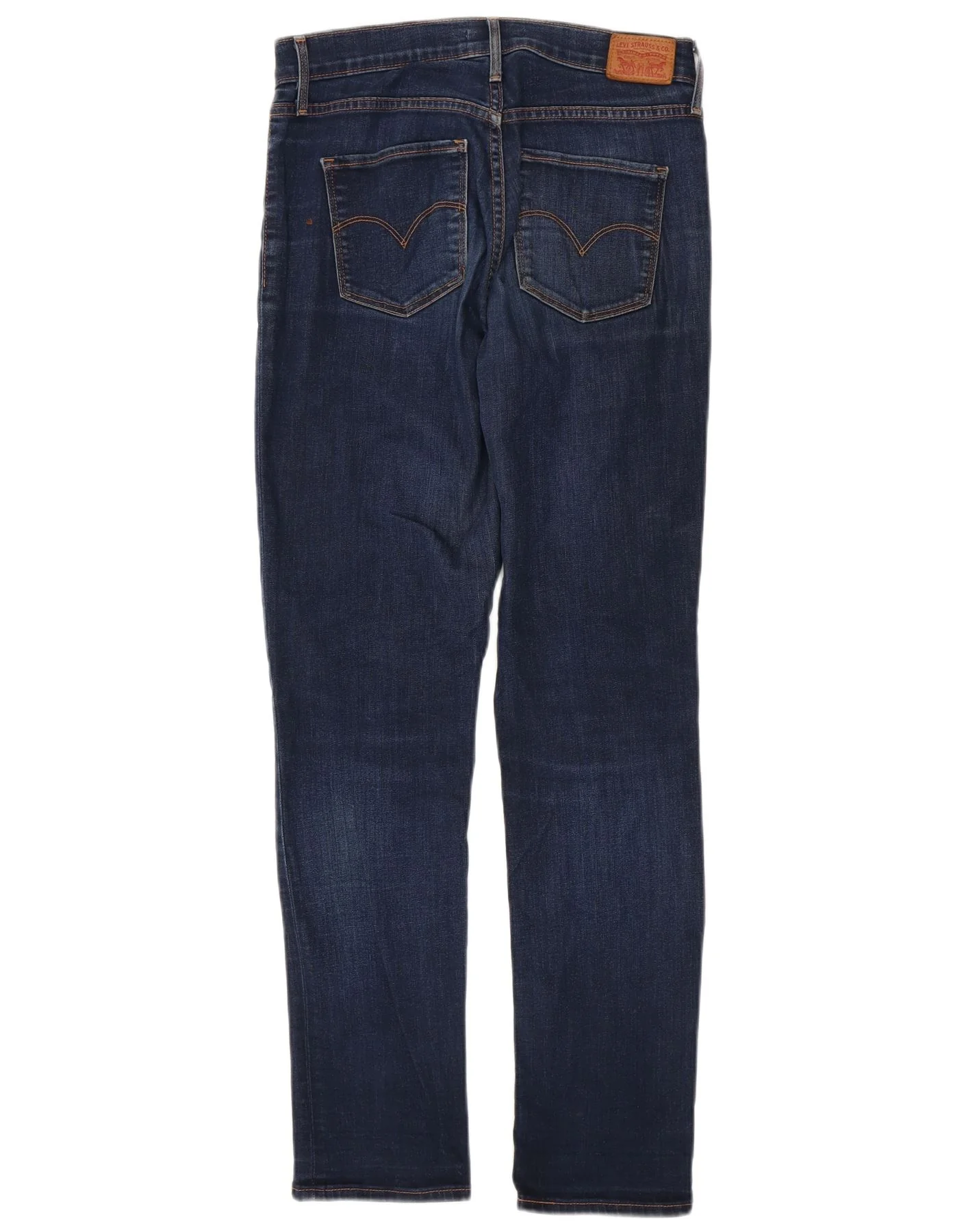 Levi's Womens 312 Shaping Slim Jeans W28 L32 Navy Blue Cotton - Image 2