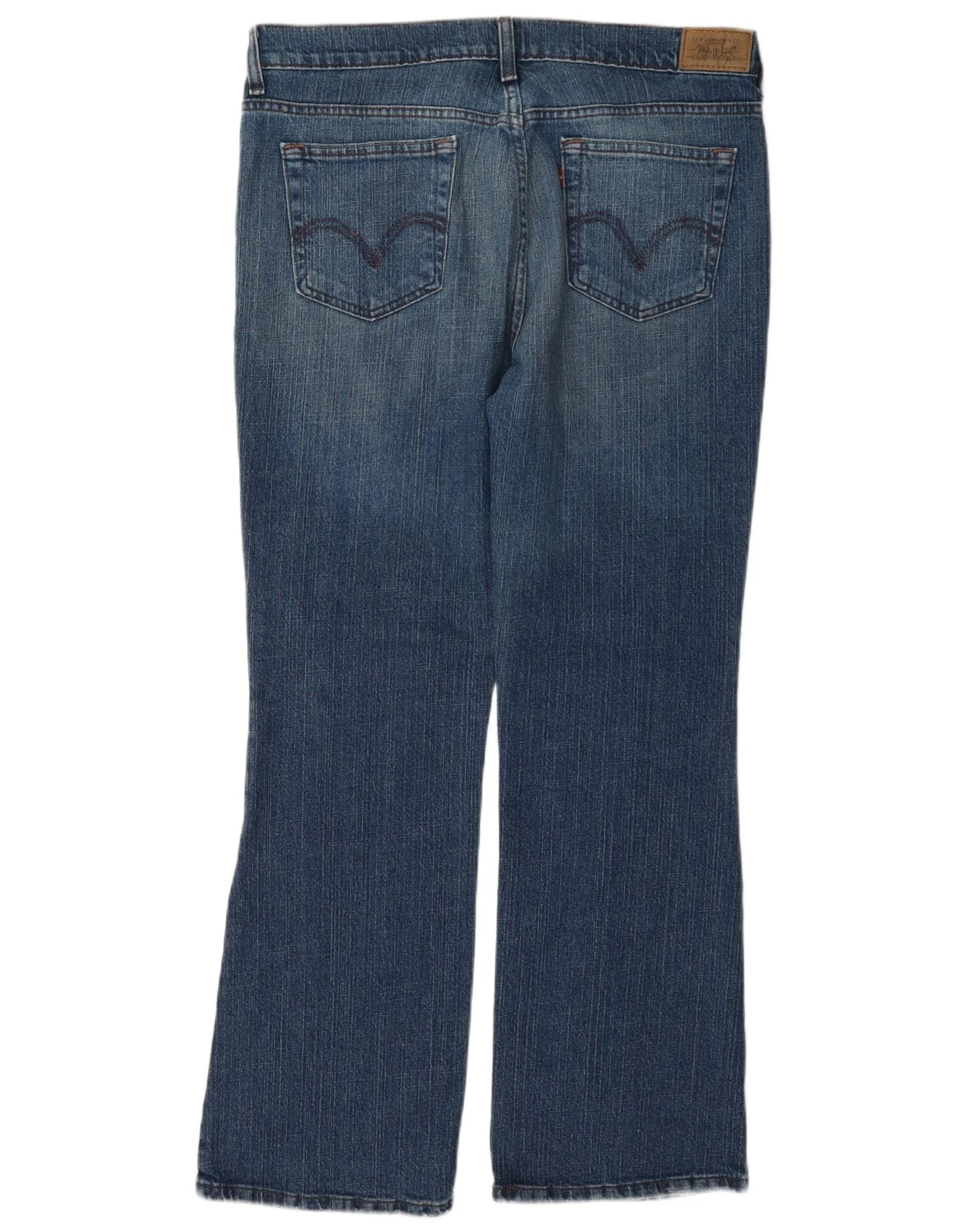 Levi's Womens 515 Bootcut Jeans US 14 XL W36 L30 Blue Cotton - Image 2