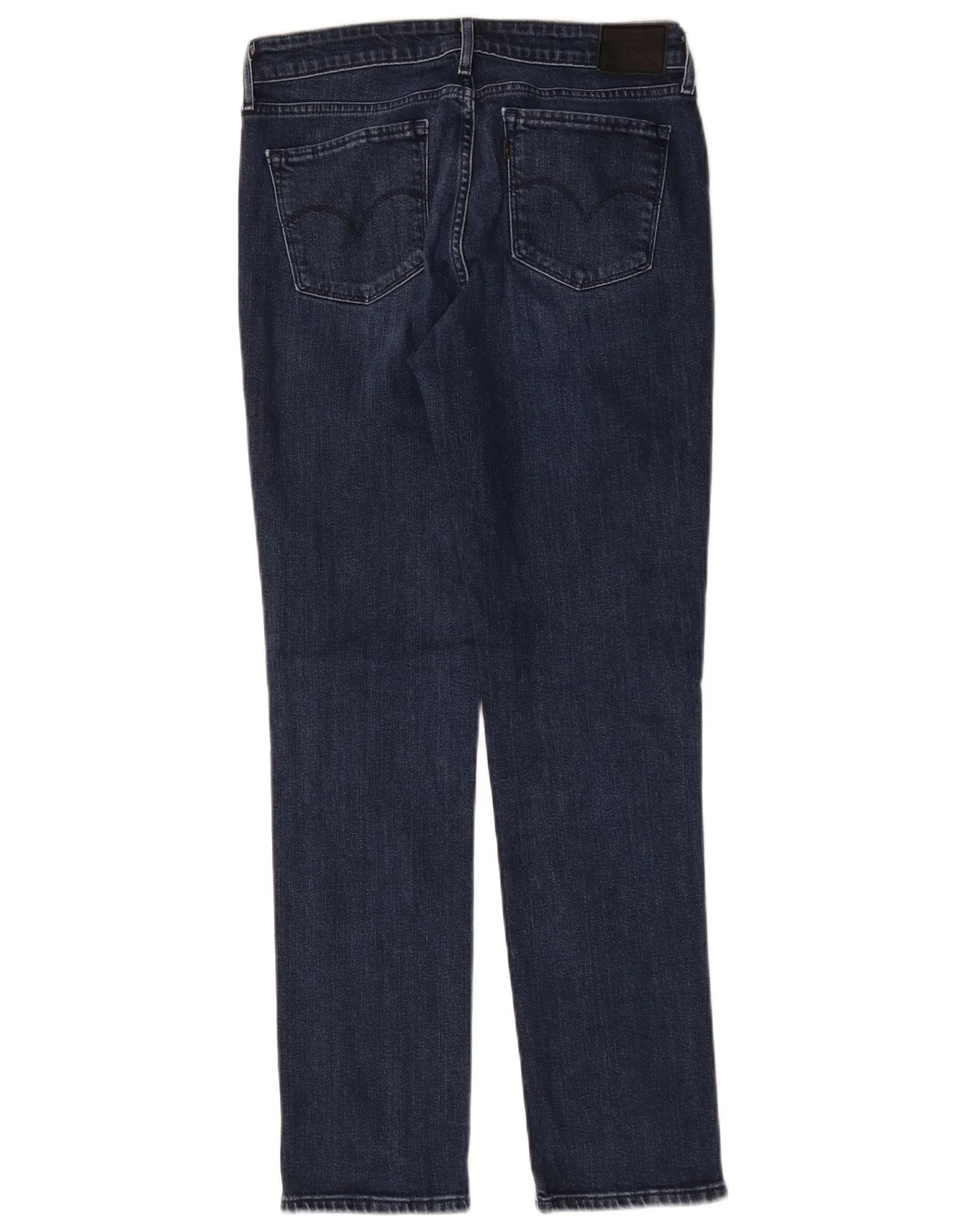 Levi's Womens 712 Slim Jeans W30 L30 Navy Blue Cotton - Image 2