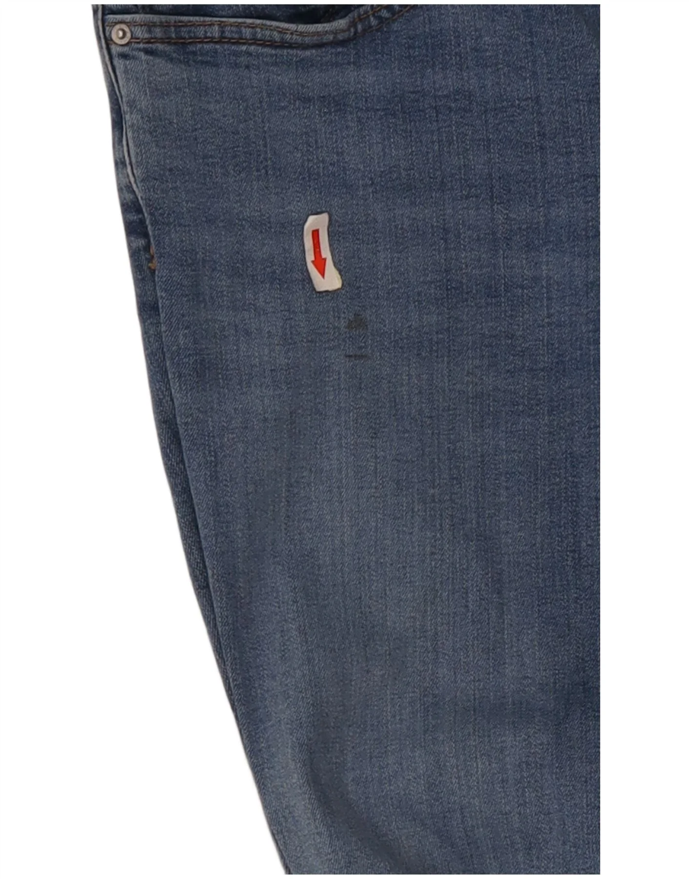 Levi's Womens 715 Bootcut Jeans W30 L27 Blue Cotton - Image 3