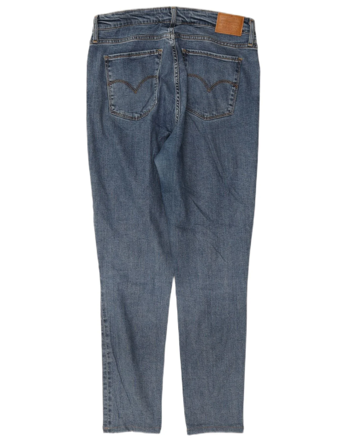 Levi's Womens 721 High Rise Skinny Jeans W31 L30 Blue Lyocell - Image 2
