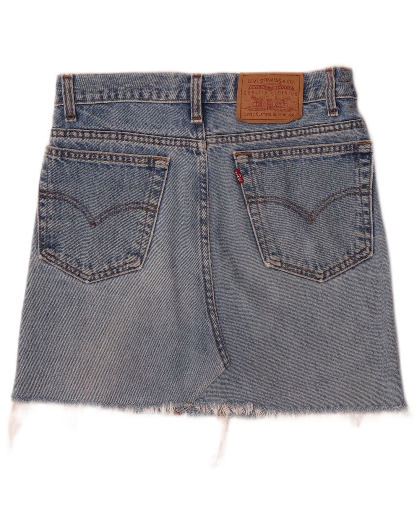 Levi's Womens Denim Skirt W31 Medium Blue - Image 2