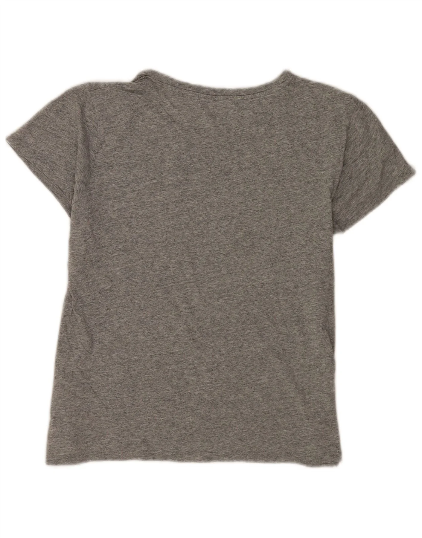 Levi's Womens Graphic T-Shirt Top UK 14 Medium Grey Flecked - Image 2