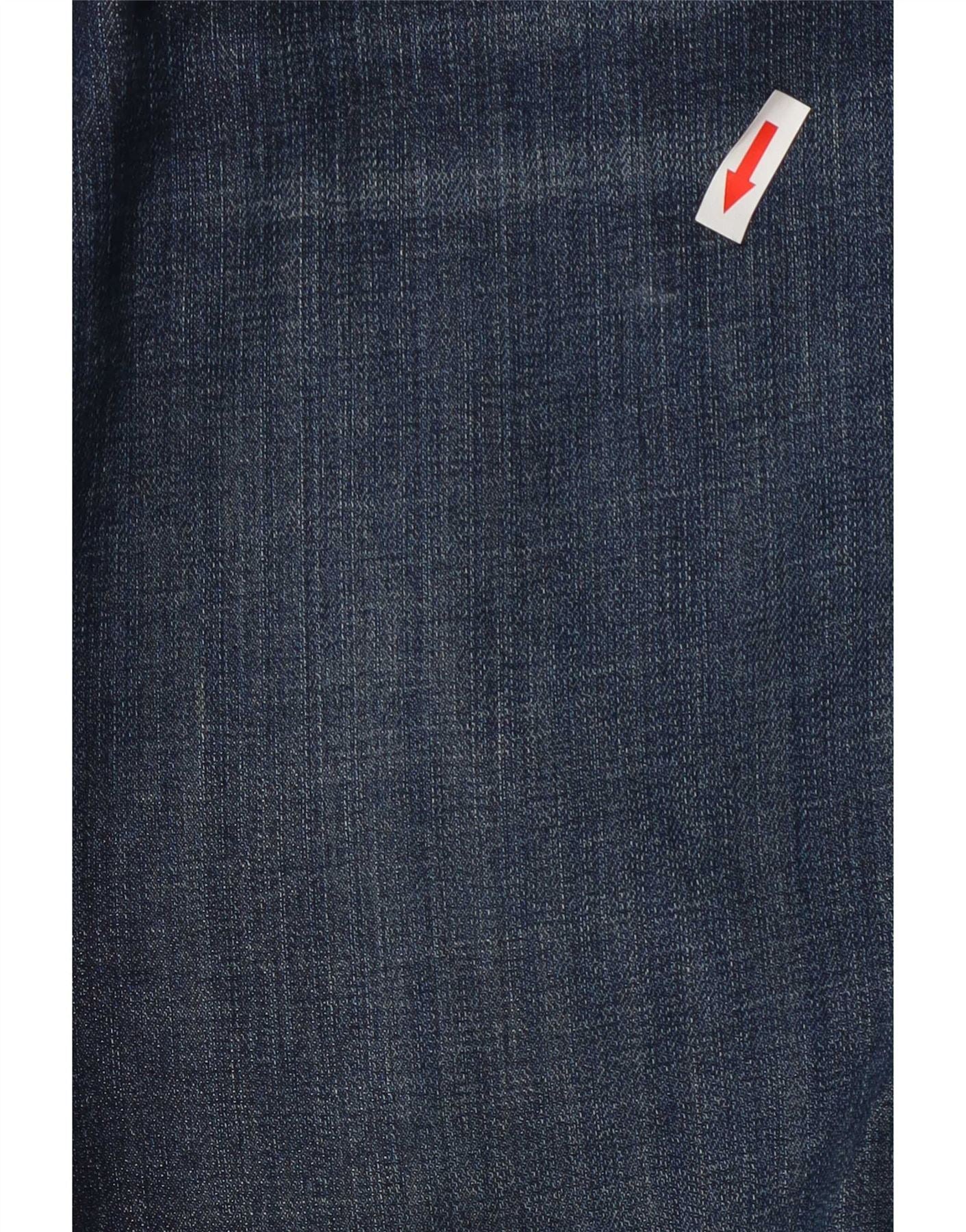 Levi's Womens Mid Rise Bootcut Jeans W33 L32 Navy Blue Cotton - Image 3