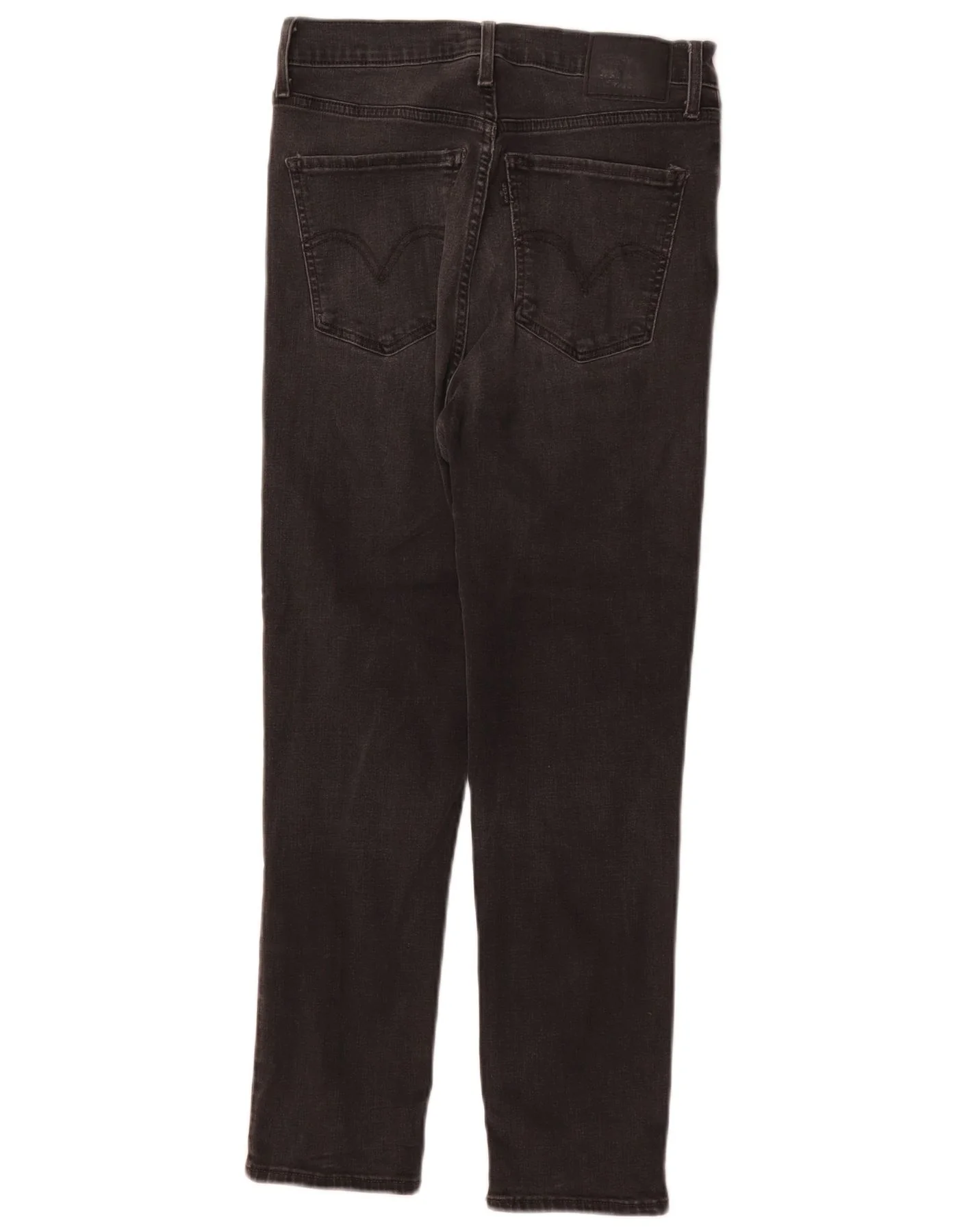 Levi's Womens Mile High Slim Jeans W29 L26 Black Cotton - Image 2