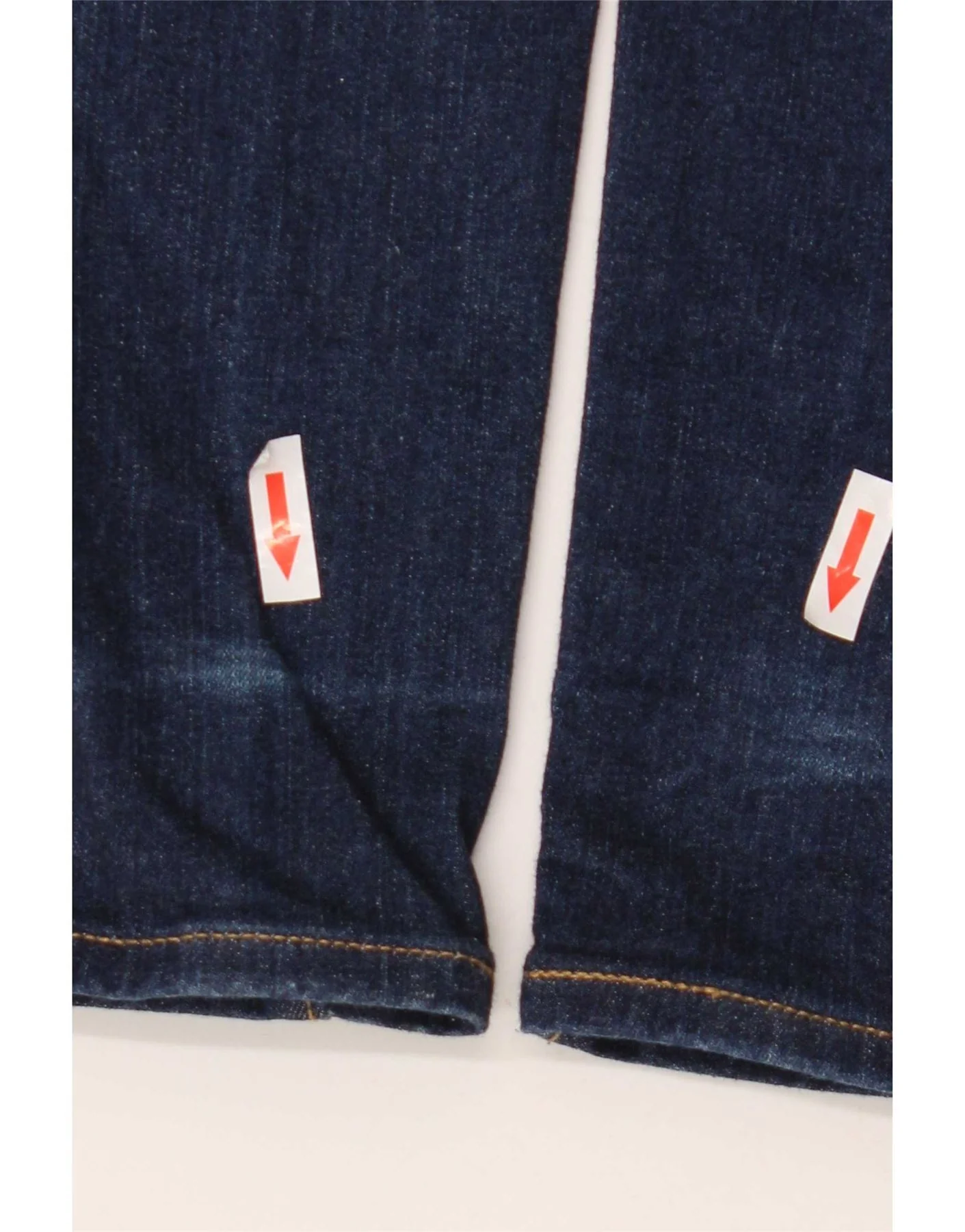 Levi's Womens Mile High Super Skinny Jeans W27 L32 Navy Blue Cotton - Image 4