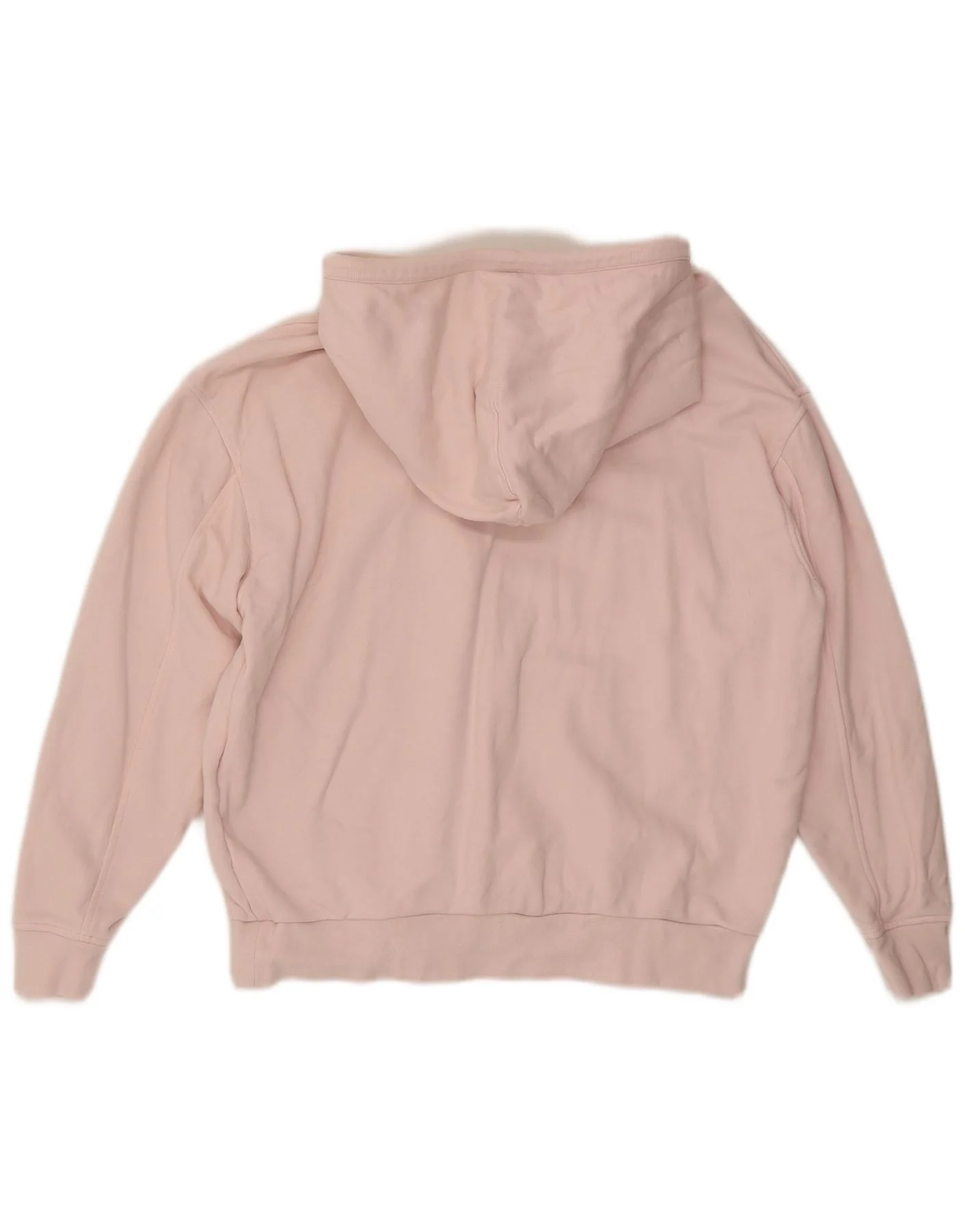 Levi's Womens Relaxed Fit Hoodie Jumper UK 6 XS Pink Cotton - Image 2