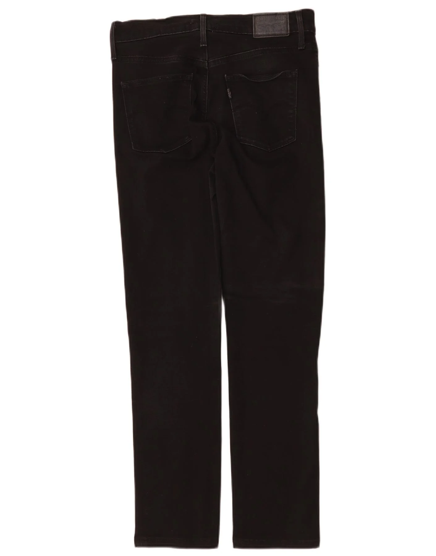 Levi's Womens Shaping Slim Jeans W29 L27 Black Cotton - Image 2