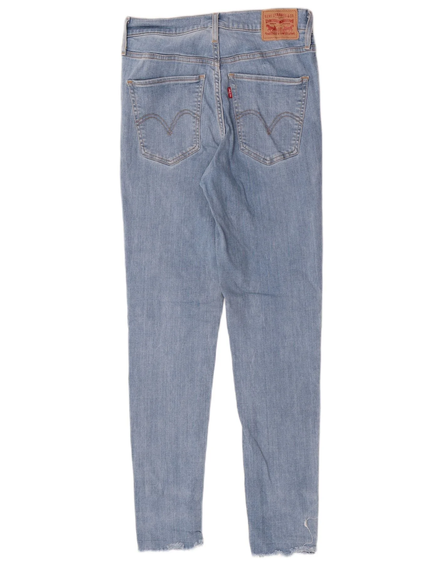 Levi's Womens Skinny Jeans W28 L27 Blue Cotton - Image 2