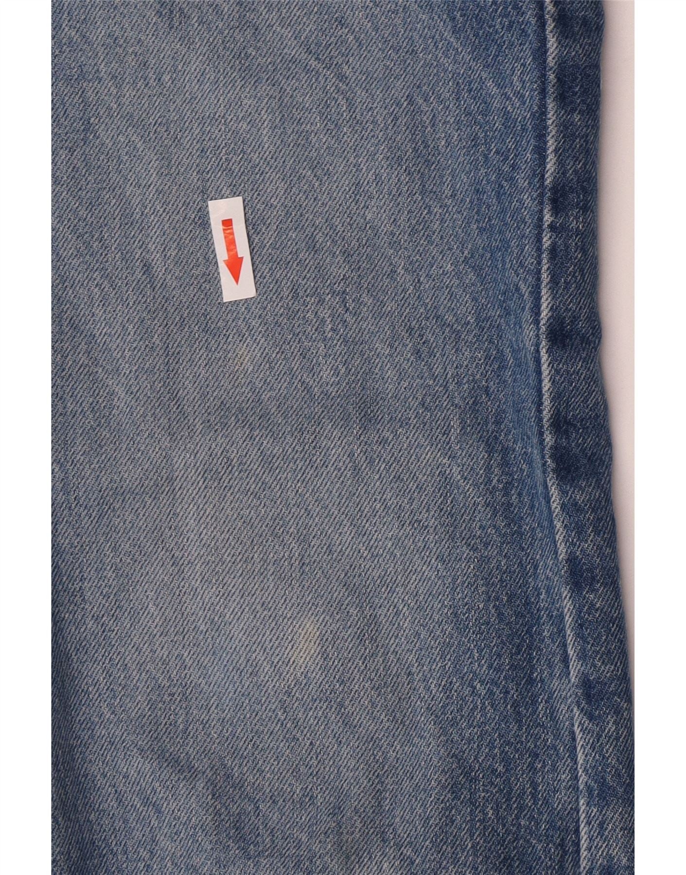 Levi's Womens Wedgie Straight Jeans W27 L27 Blue - Image 4