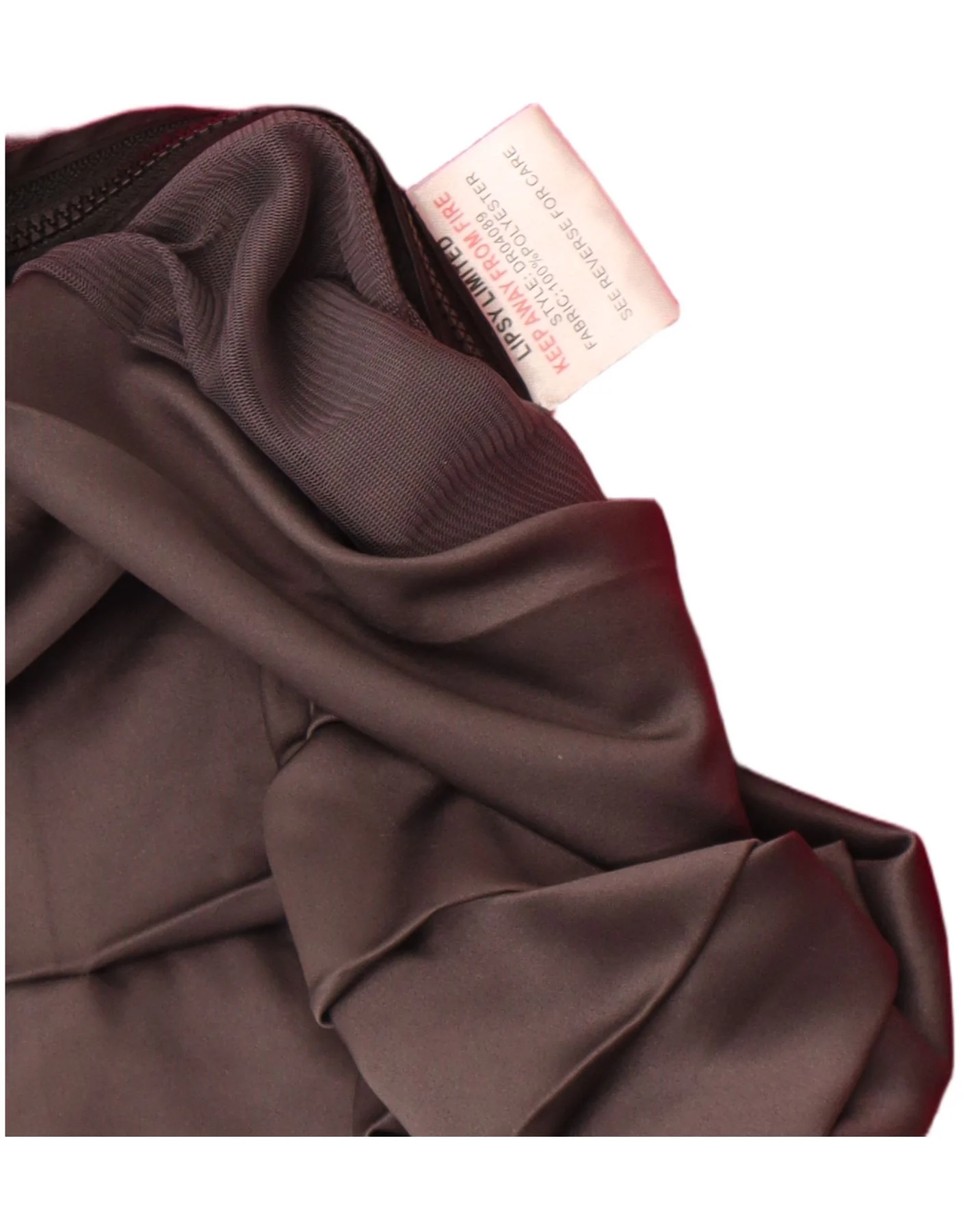 Lipsy Womens One Shoulder Dress UK 10 Small Pink Colourblock Polyester - Image 3