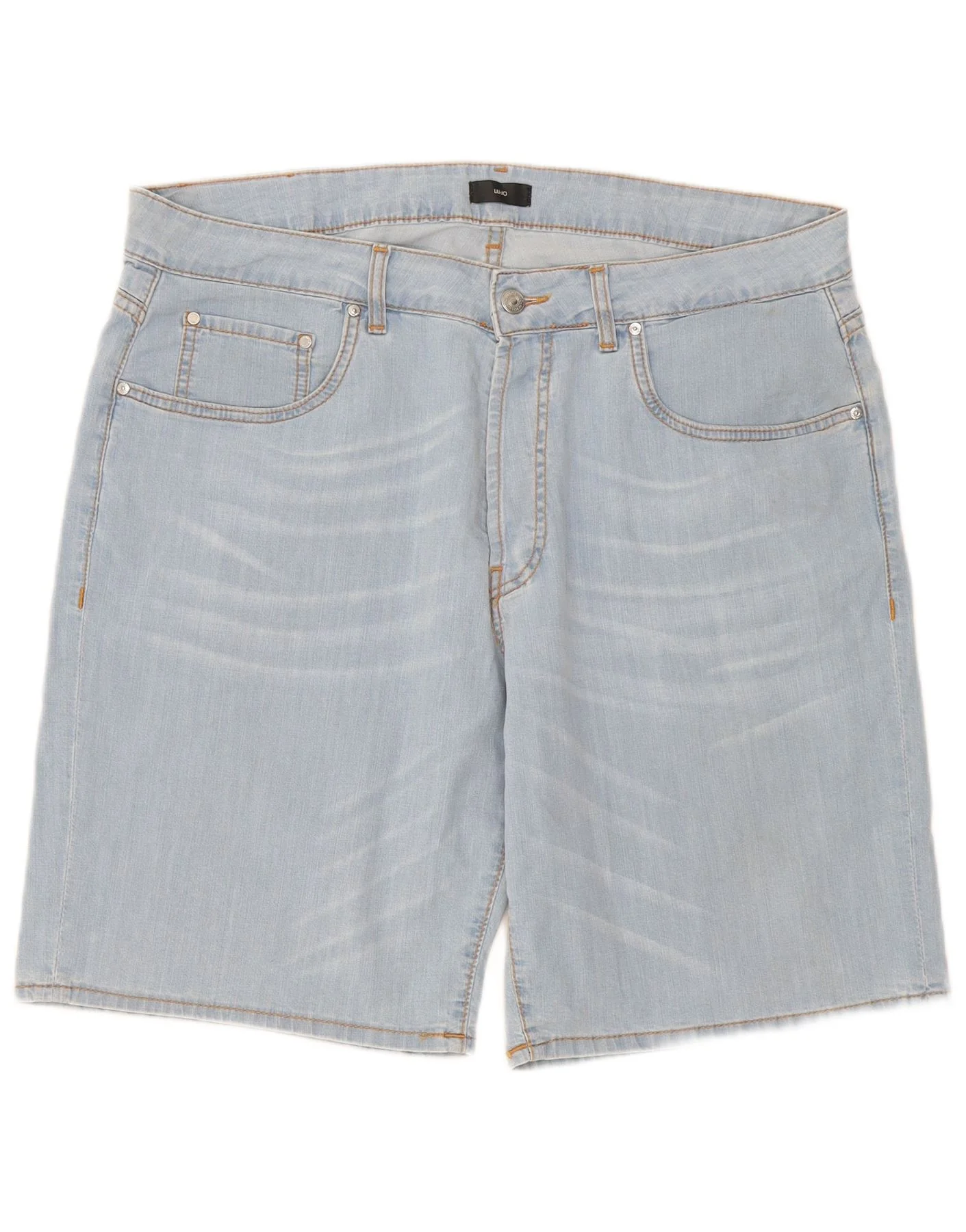 Liu Jo Mens Denim Shorts W38 XL Blue Cotton