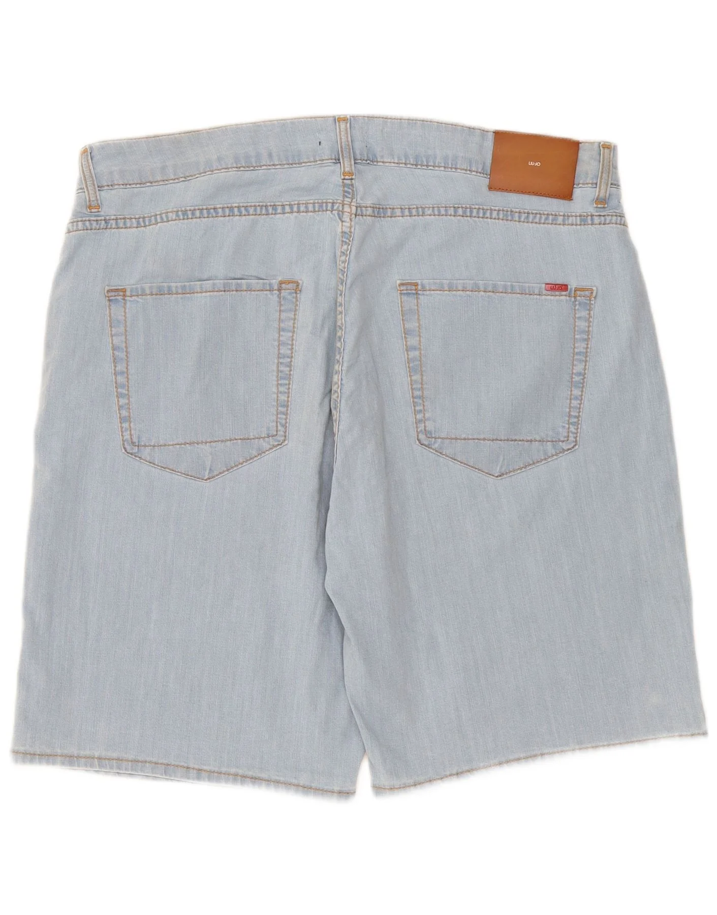 Liu Jo Mens Denim Shorts W38 XL Blue Cotton - Image 2