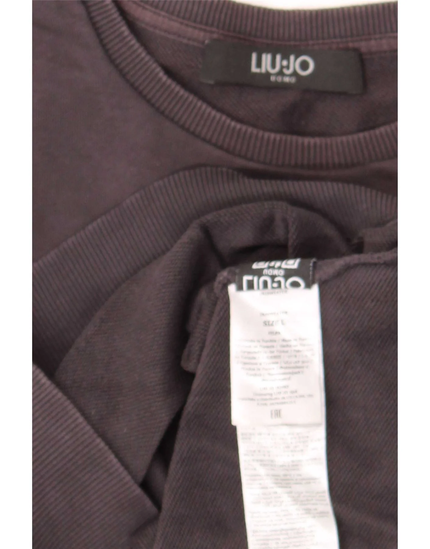 Liu Jo Mens Sweatshirt Jumper Large Grey Cotton - Image 5