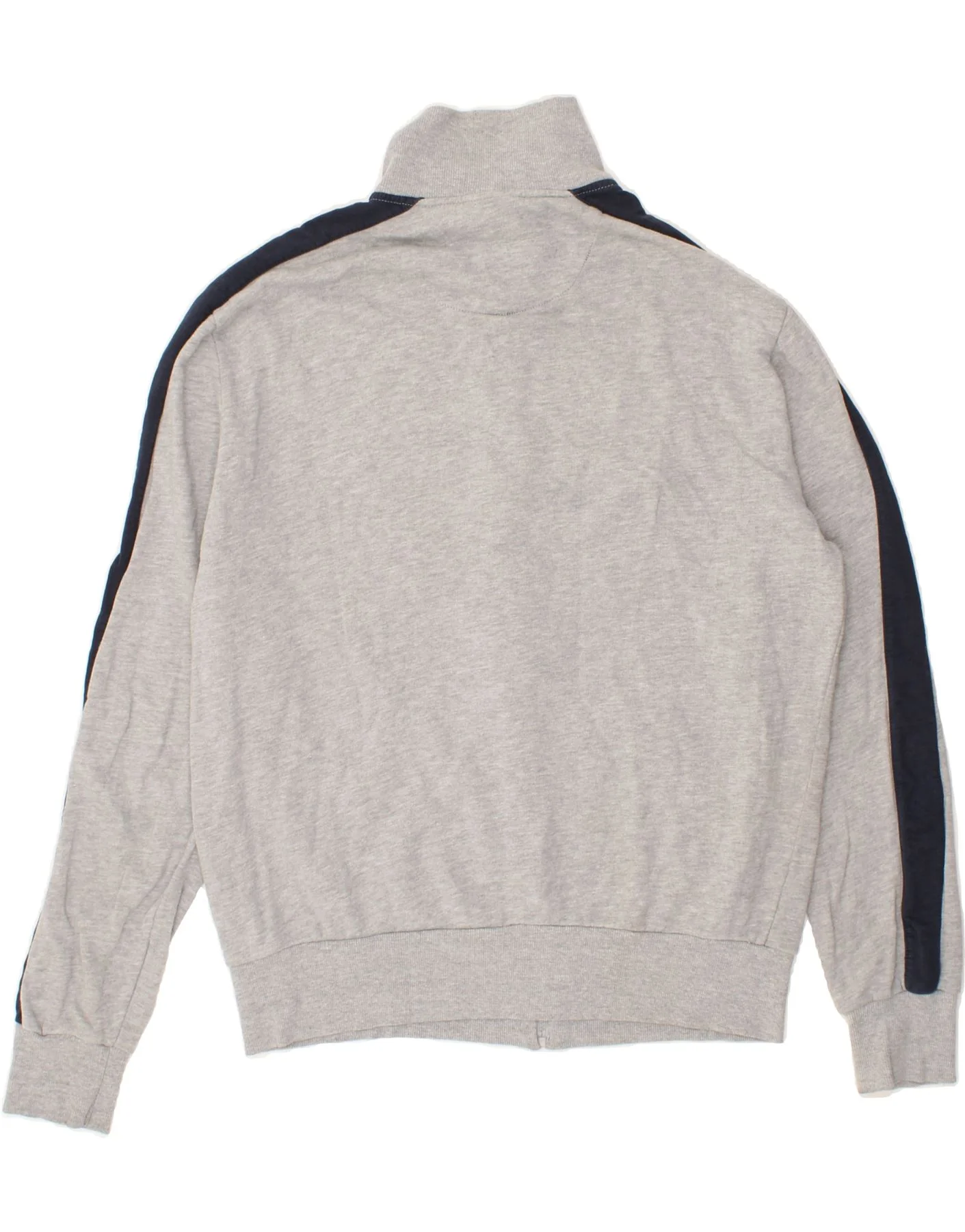LOTTO Mens Graphic Tracksuit Top Jacket 2XL Grey Colourblock Cotton - Image 2