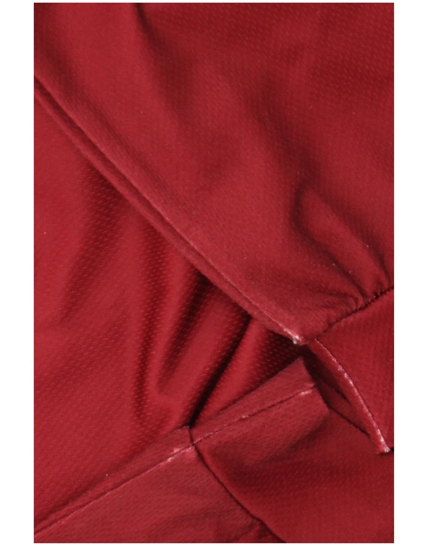 Lotto Mens Long Sleeve Polo Shirt Large Burgundy - Image 3