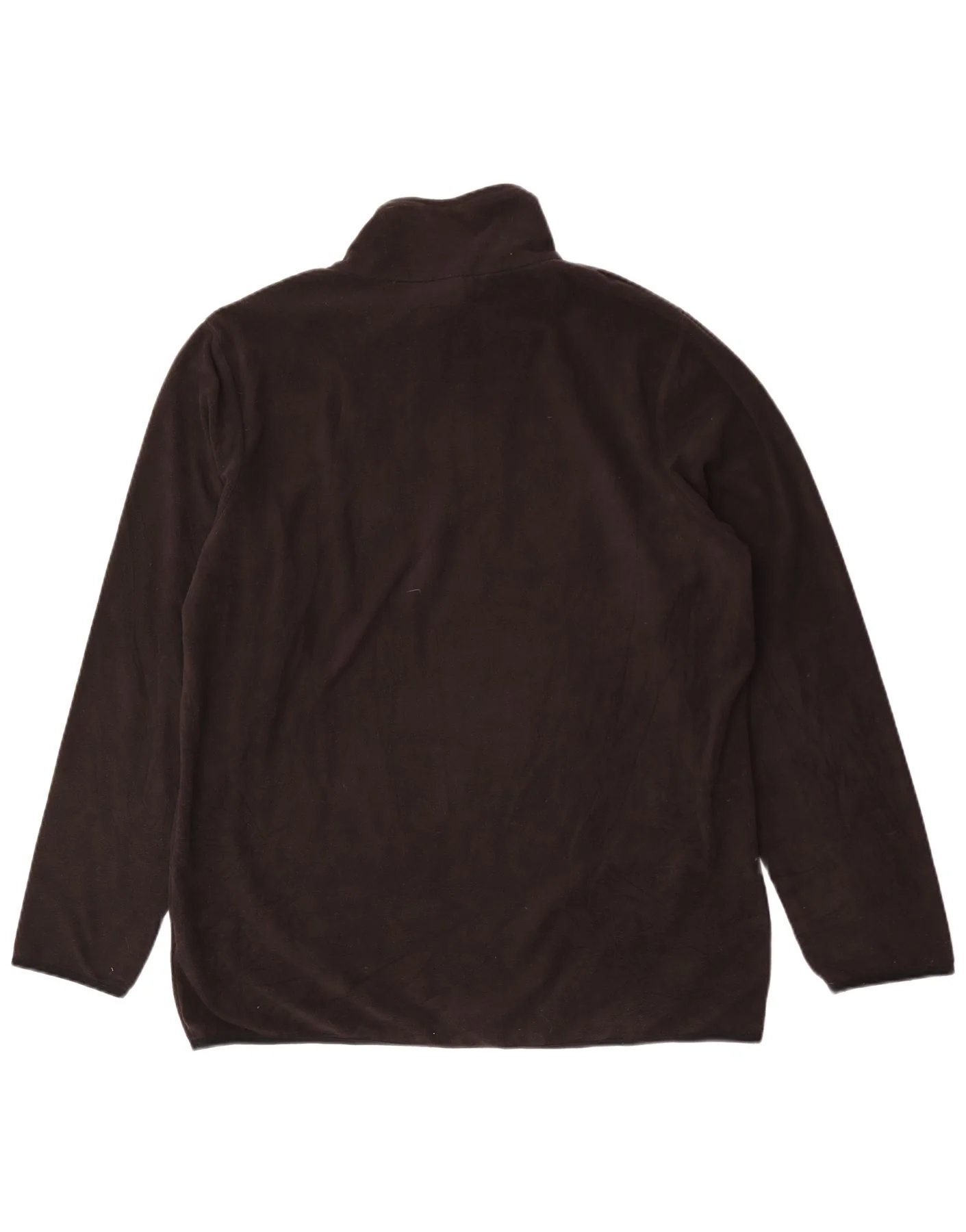 Lotto Mens Zip Neck Fleece Jumper 2XL Black Polyester - Image 2