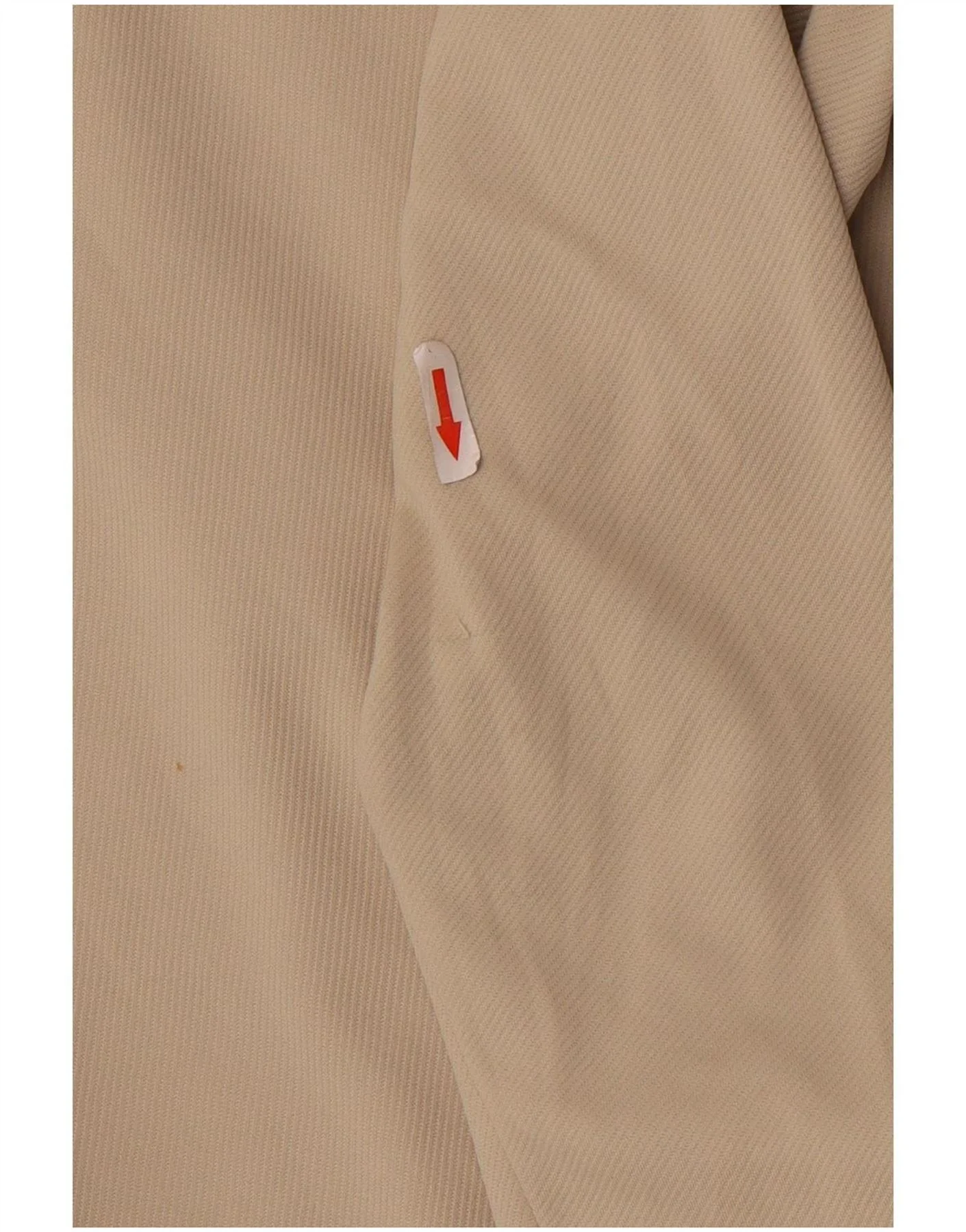 Lotto Womens Oversized Tracksuit Top Jacket UK 10 Small Beige - Image 4