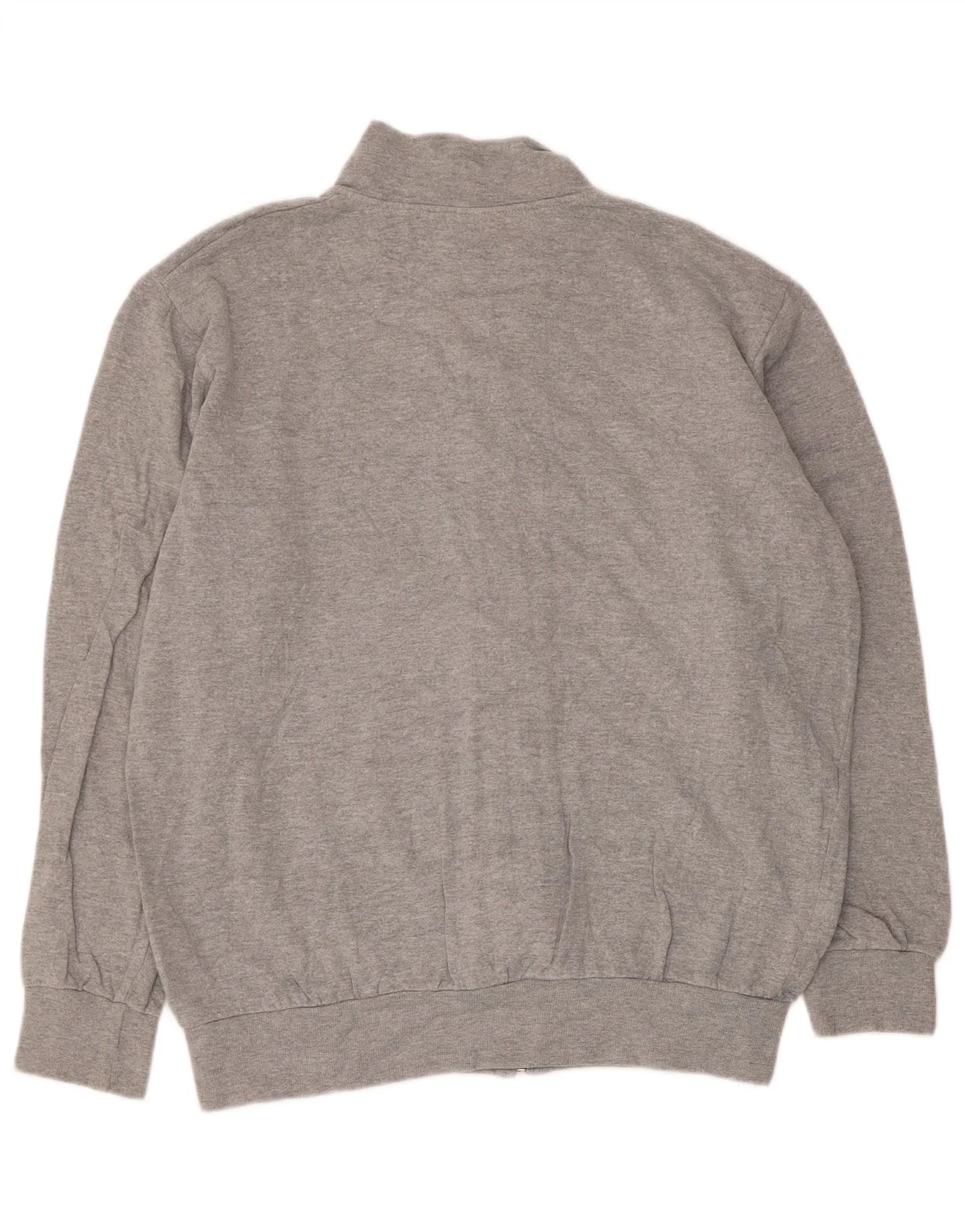 Lotto Womens Tracksuit Top Jacket UK 18 XL Grey Cotton - Image 2
