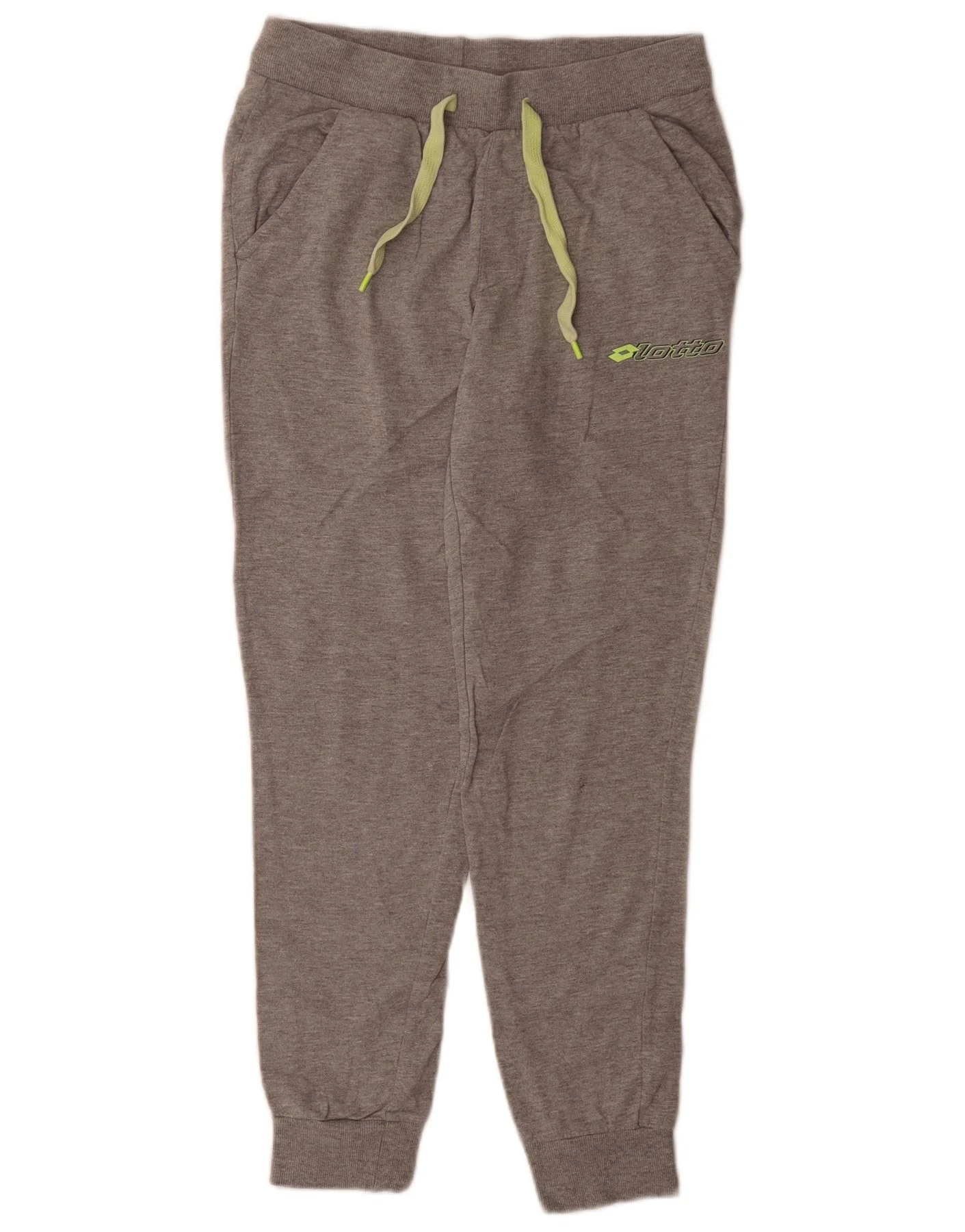 Lotto Womens Tracksuit Trousers Joggers UK 6 XS Grey Flecked