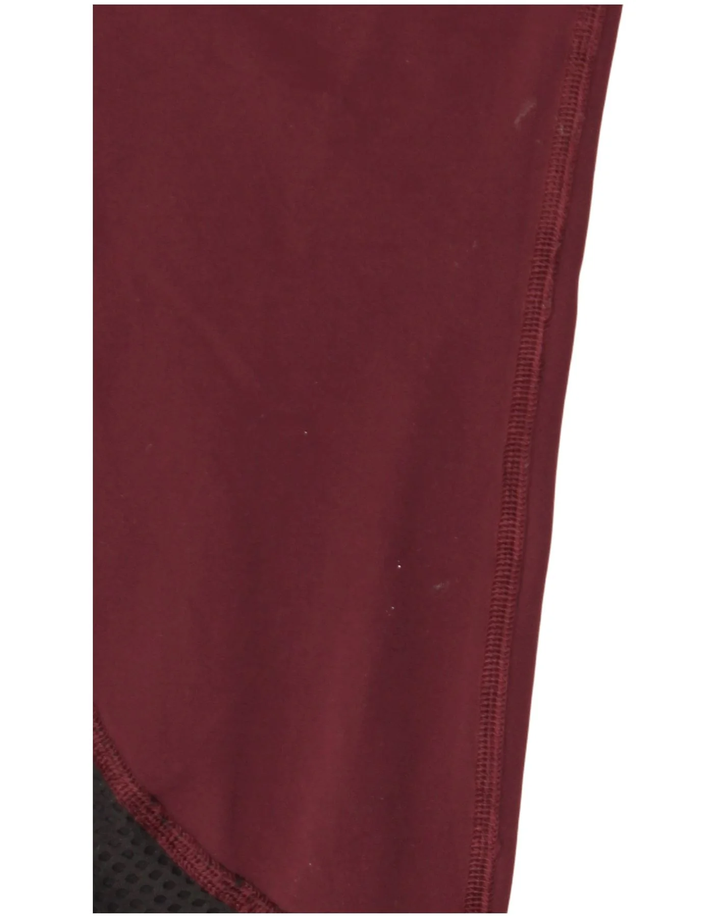 Lululemon Womens Crop Leggings US 12 Large Burgundy Colourblock - Image 4