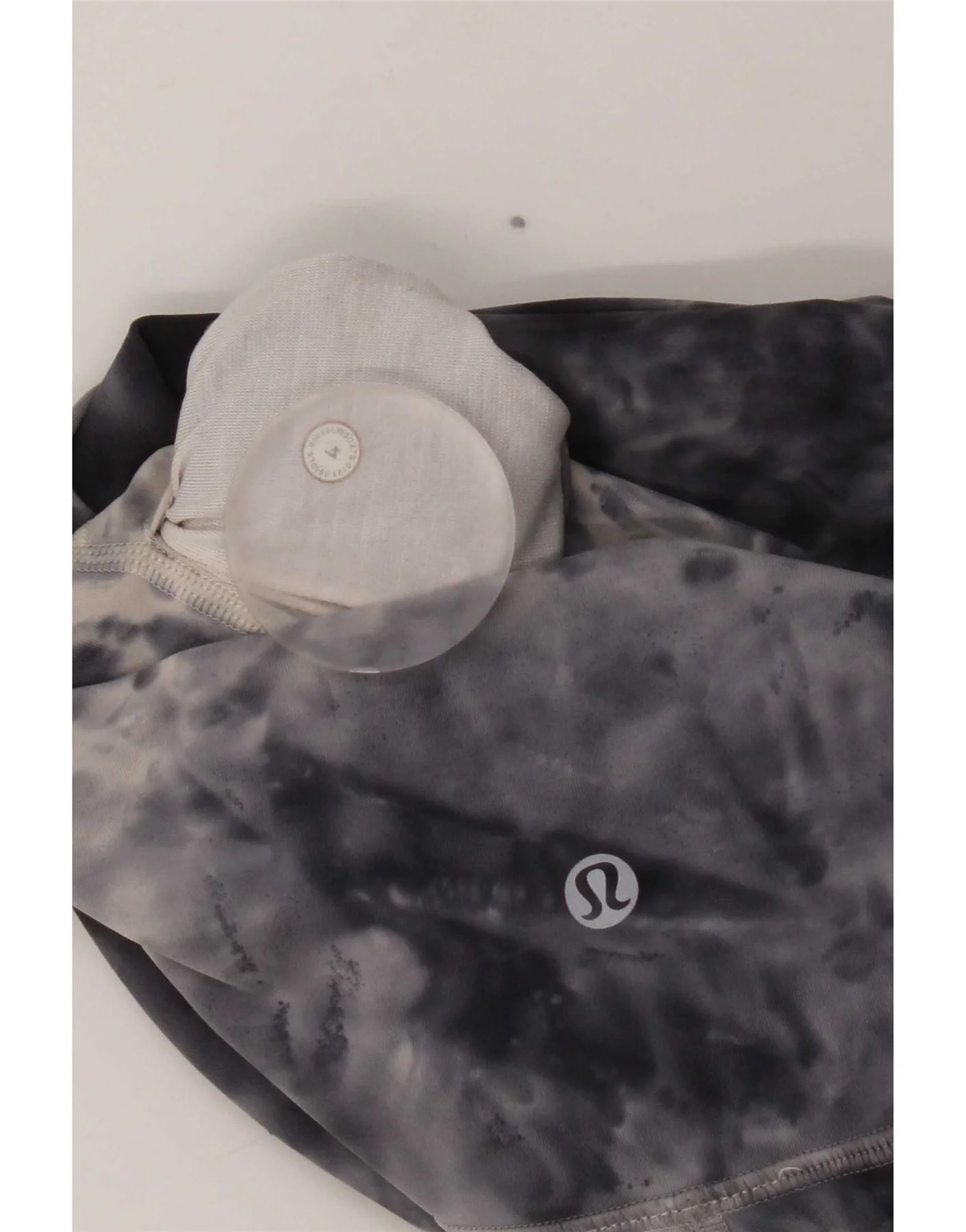 Lululemon Womens Leggings US 4 Small Grey Tie Dye - Image 4