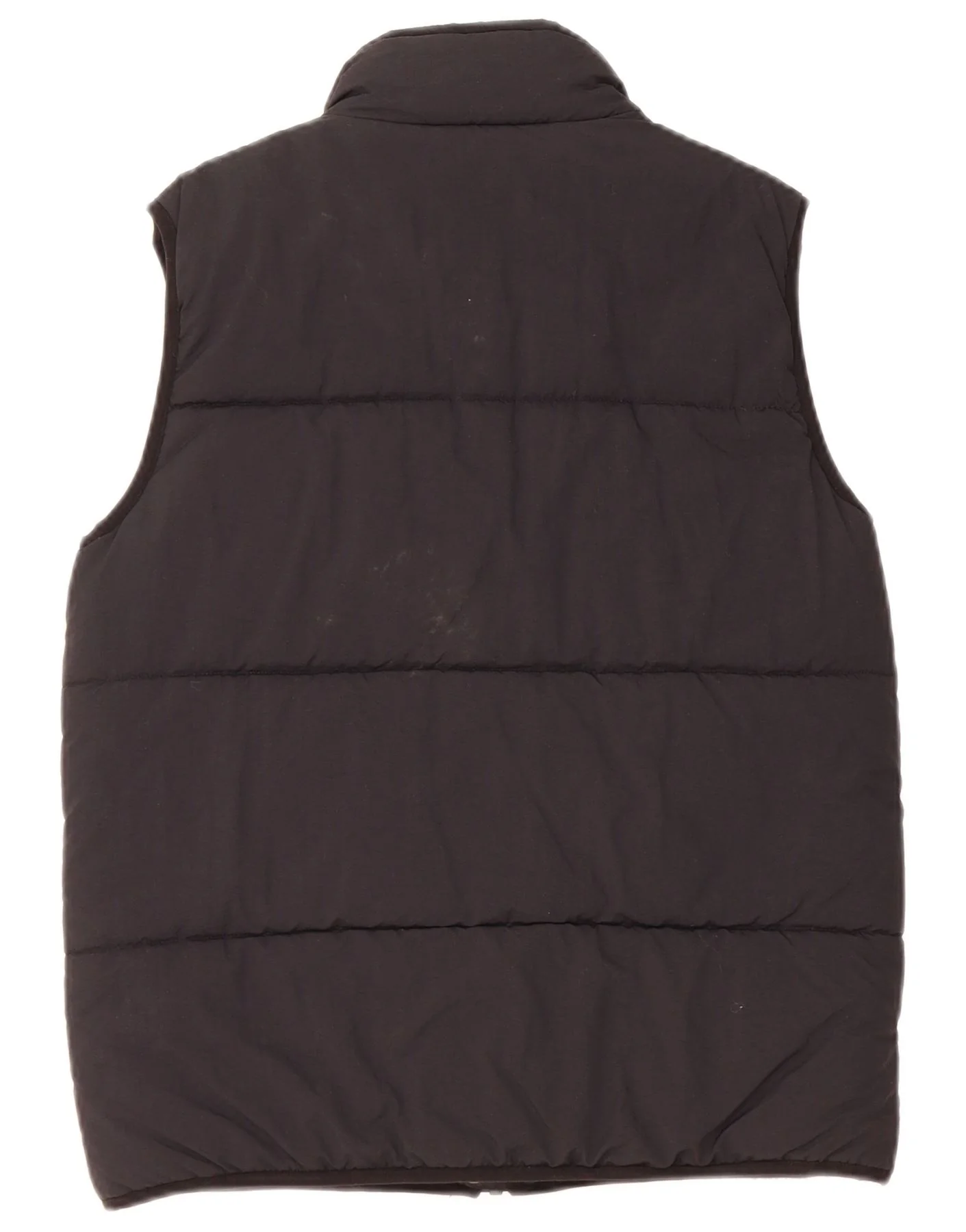 Lyle & Scott Boys Padded Gilet 15-16 Years Black Colourblock Nylon - Image 2