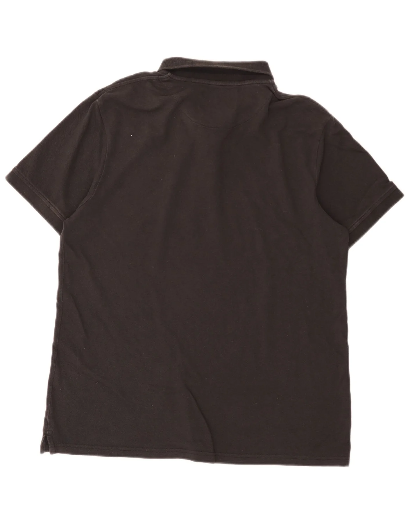 Lyle & Scott Mens Polo Shirt Large Black Cotton - Image 2
