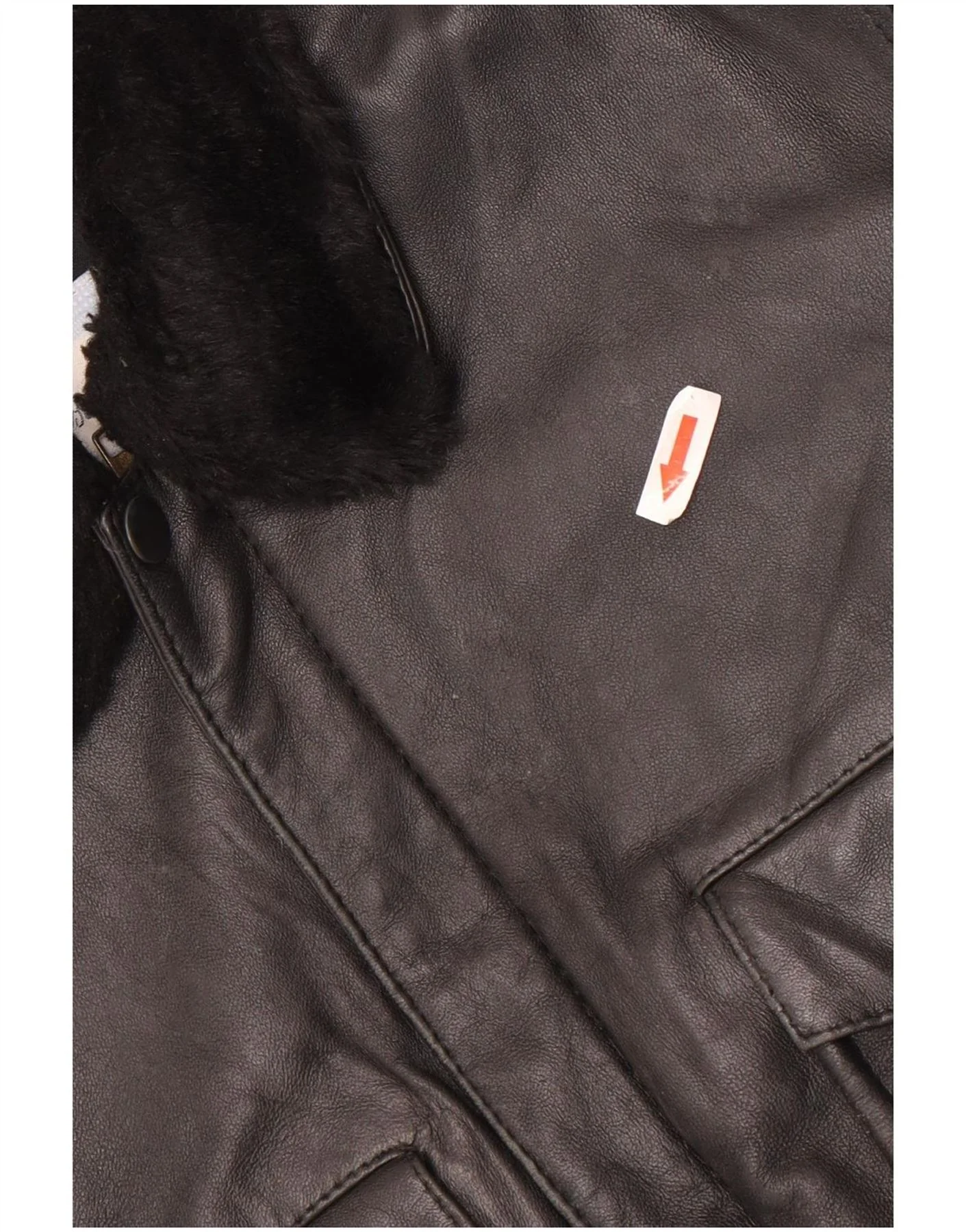 Magil Girls Leather Jacket 3-4 Years Black - Image 3