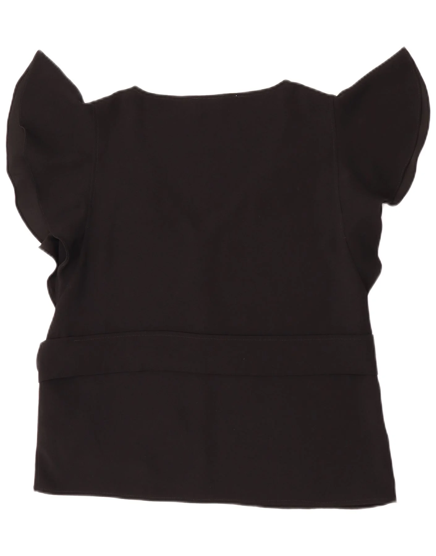 Marella Womens EMME Blouse Top UK 14 Large Black Polyester - Image 2