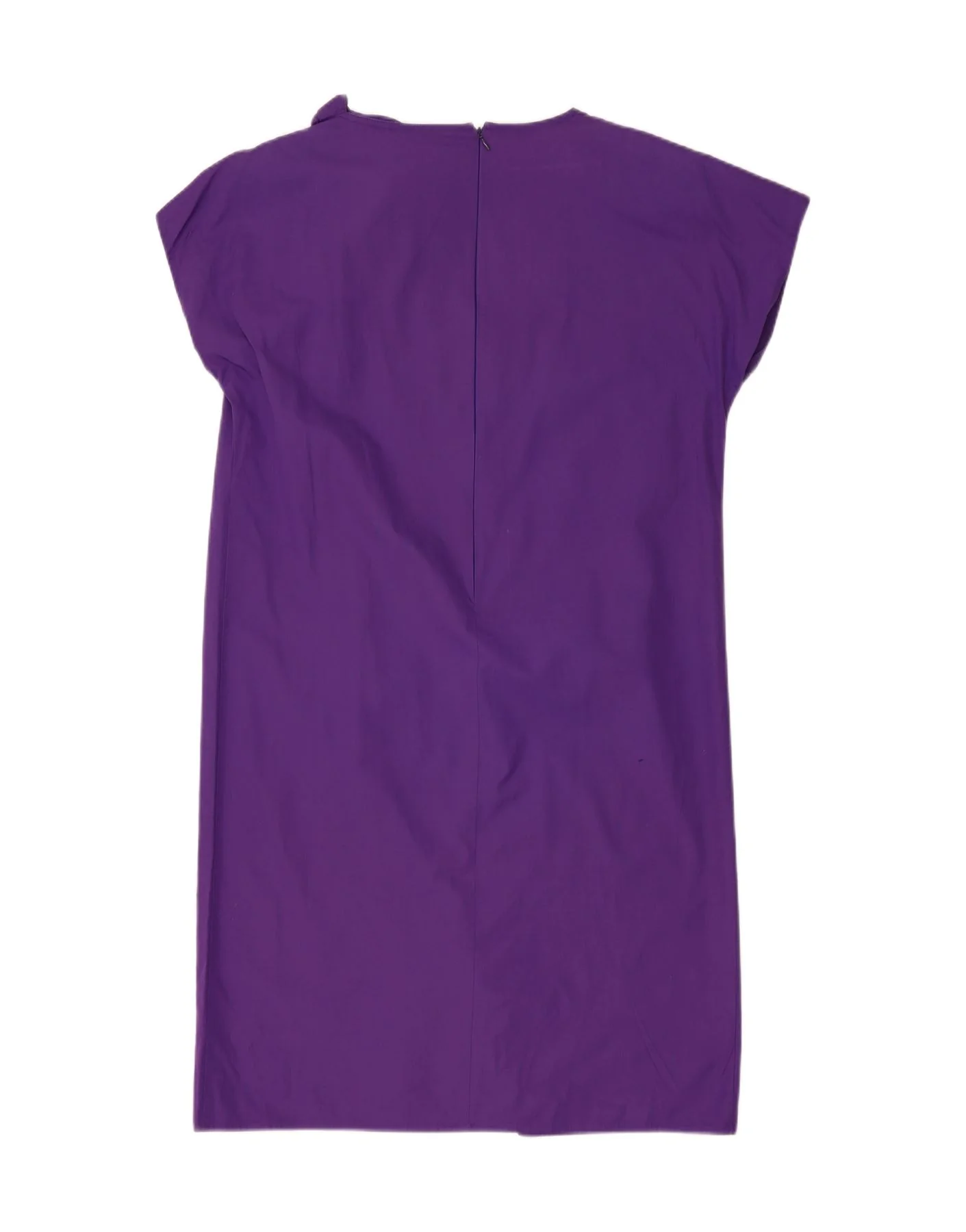 MARINA RINALDI Womens Shift Dress UK 18 XL Purple Cotton - Image 2