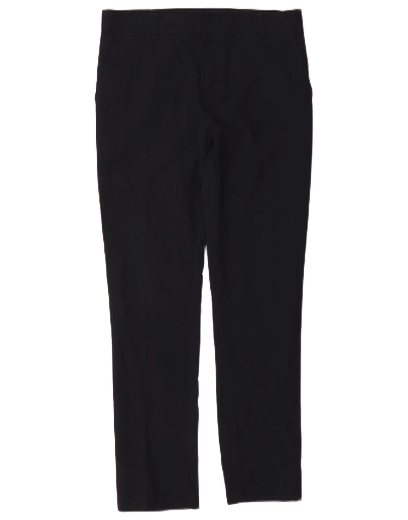Marks & Spencer Boys Slim Chino Trousers 12-13 Years W29 L27 Navy Blue