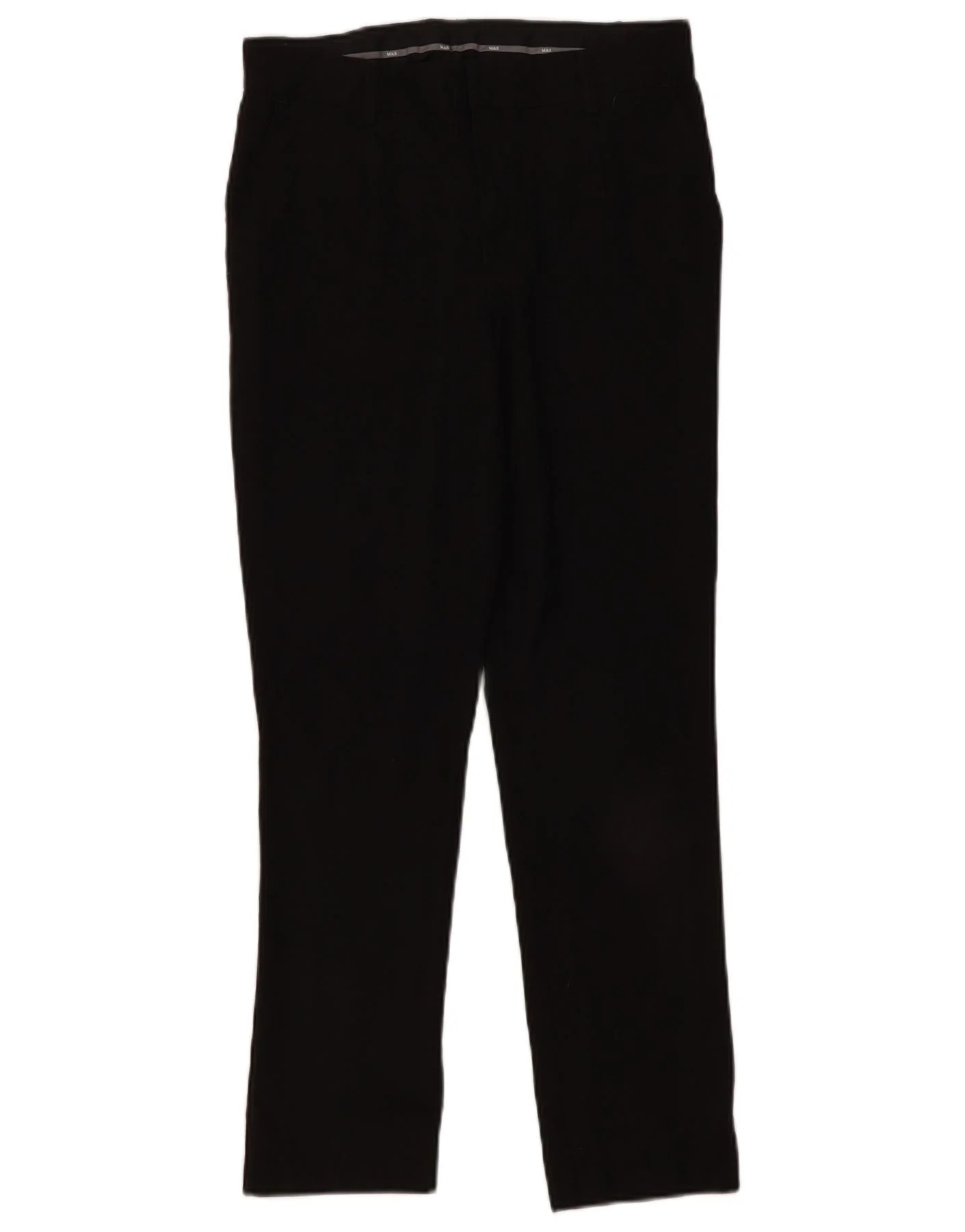Marks & Spencer Boys Slim Chino Trousers 14-15 Years W32 L29 Black