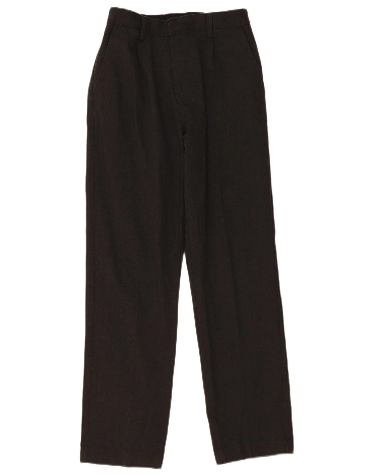 Marks & Spencer Boys Straight Chino Trousers 13-14 Years W28 L28 Grey