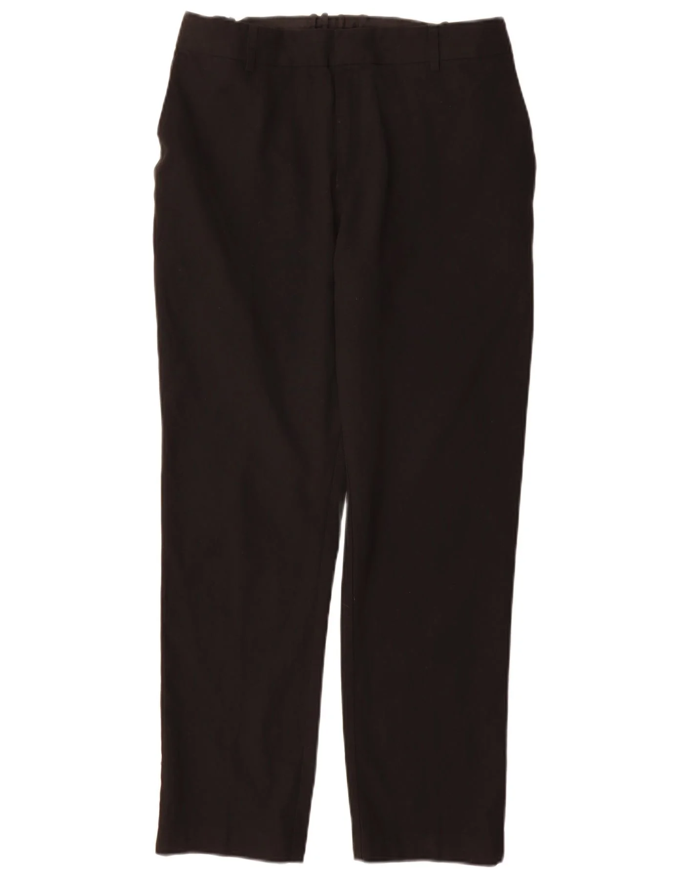 Marks & Spencer Boys Straight Chino Trousers 15-16 Years W30 L29 Black