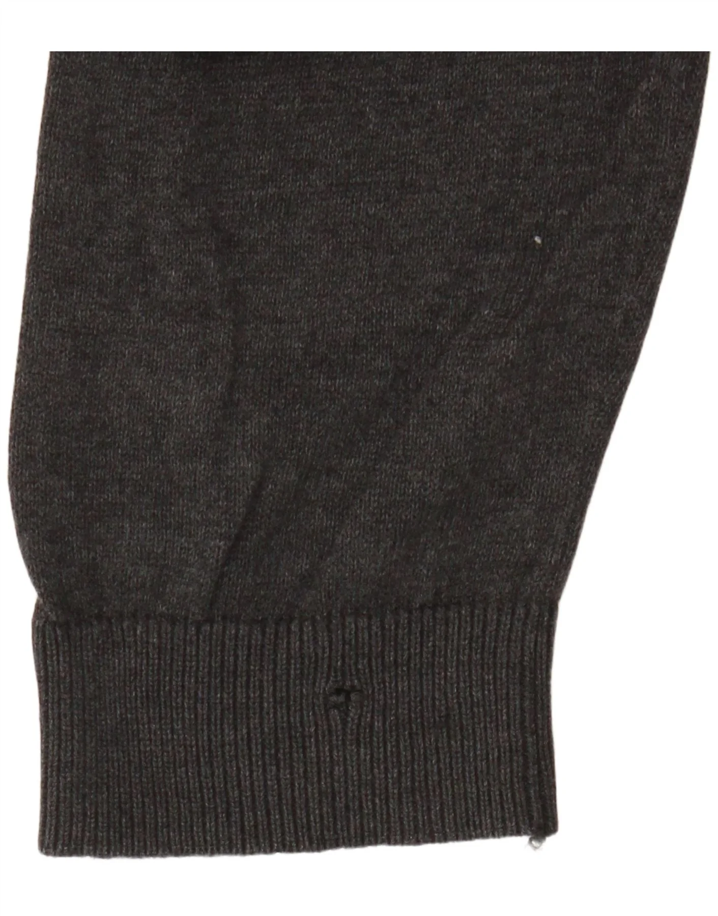 Marks & Spencer Boys V-Neck Jumper Sweater 14-15 Years Grey Cotton - Image 3