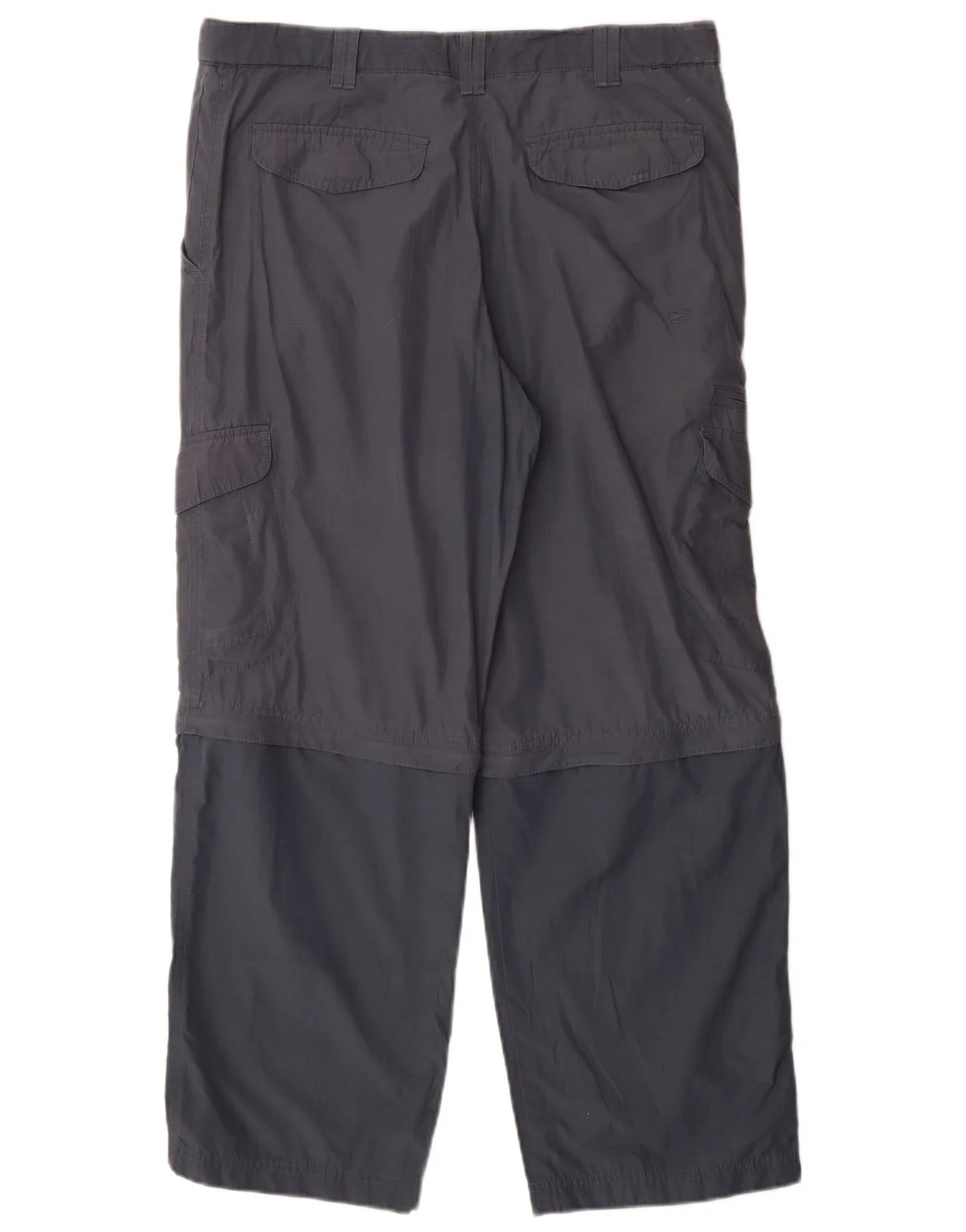 Marks & Spencer Mens Blue Harbour Cargo Trousers W34 L29 Navy Colourblock - Image 2