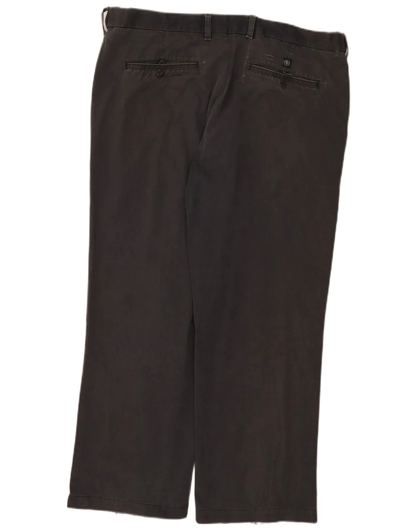 Marks & Spencer Mens Blue Harbour Pegged Chino Trousers W38 L29 Navy Cotton - Image 2