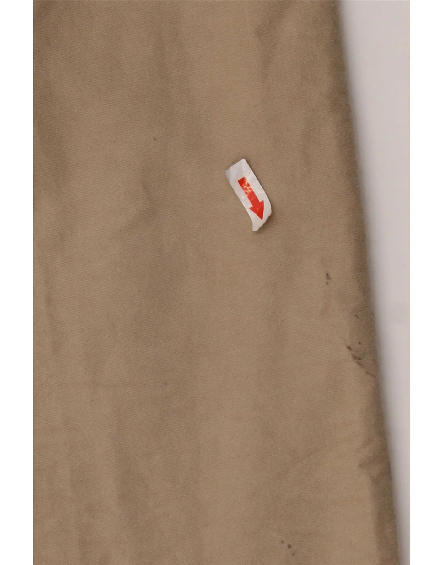 Marks & Spencer Mens Blue Harbour Straight Casual Trousers W36 L31 Beige - Image 3