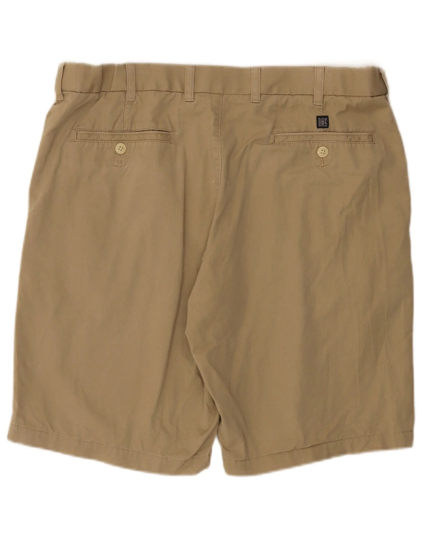 Marks & Spencer Mens Chino Shorts W38 XL Beige Cotton - Image 2