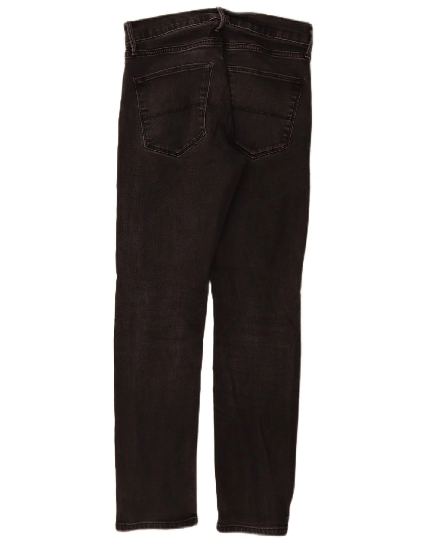 Marks & Spencer Mens Slim Jeans W28 L31 Black Cotton - Image 2