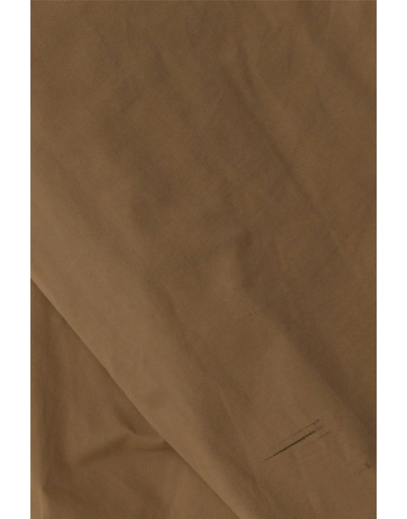 Marks & Spencer Mens Straight Chino Trousers W32 L31 Beige Cotton - Image 3