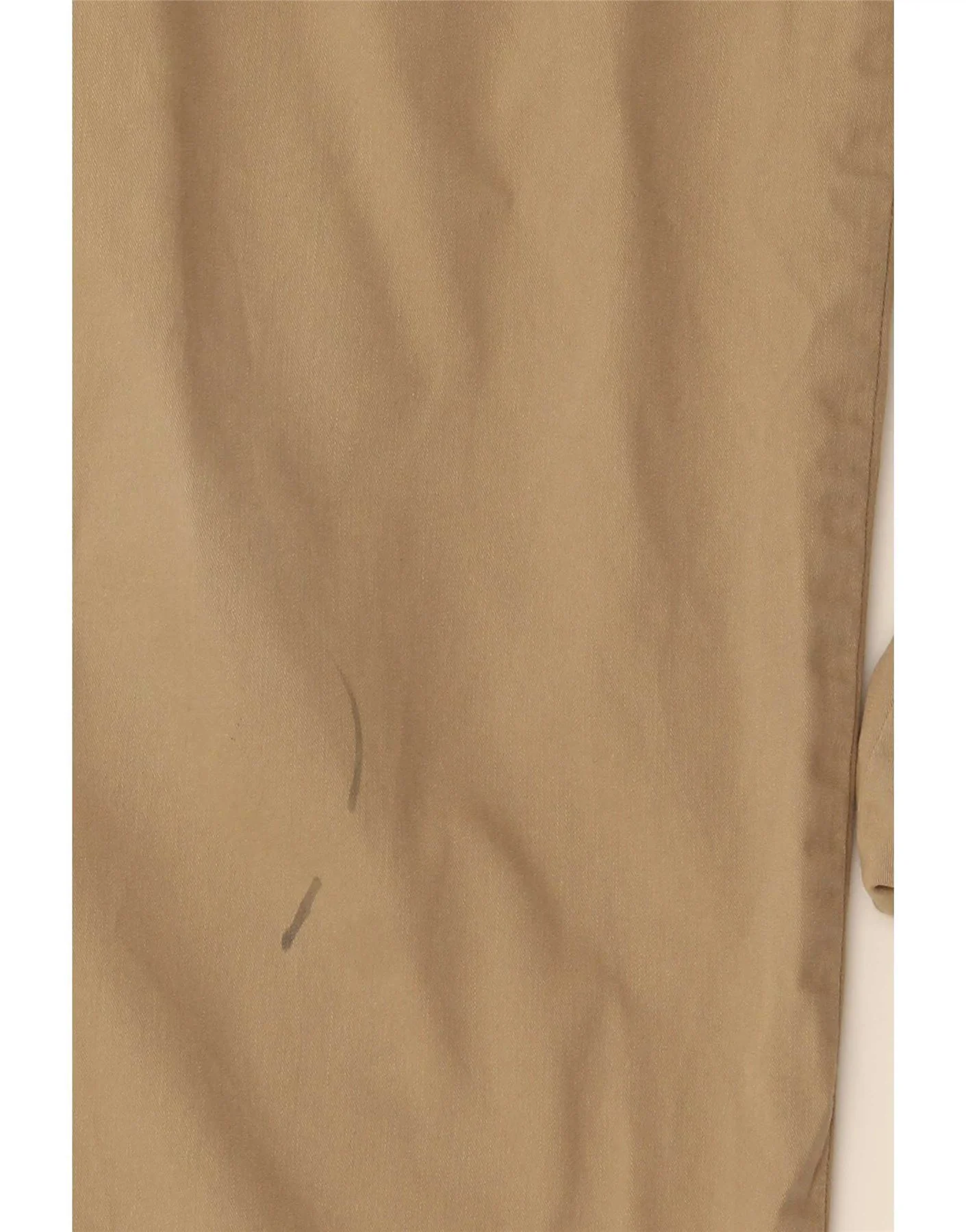 Marks & Spencer Mens Straight Chino Trousers W32 L31 Beige Cotton - Image 5