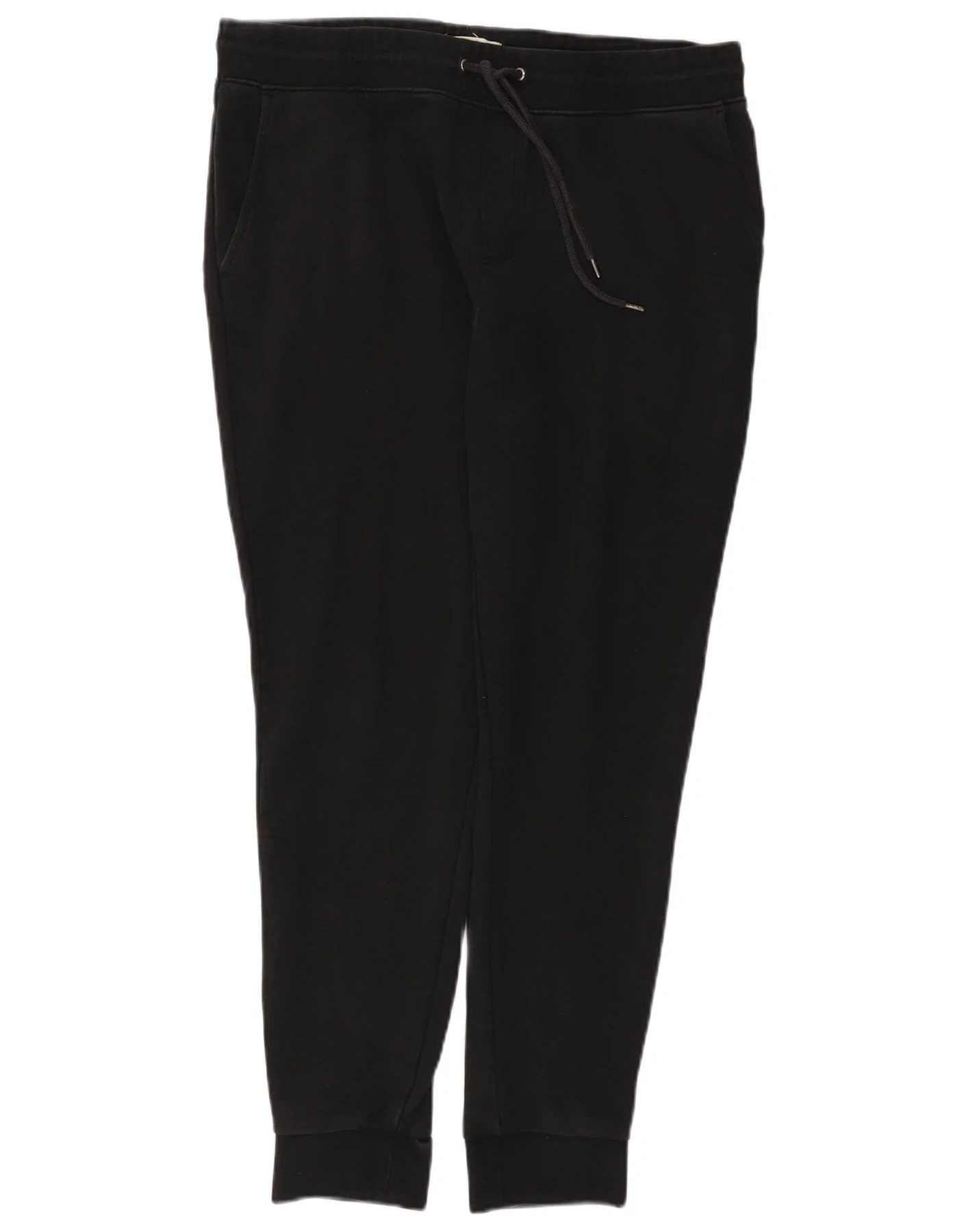 Marks & Spencer Mens Tracksuit Trousers Joggers Large Black Cotton