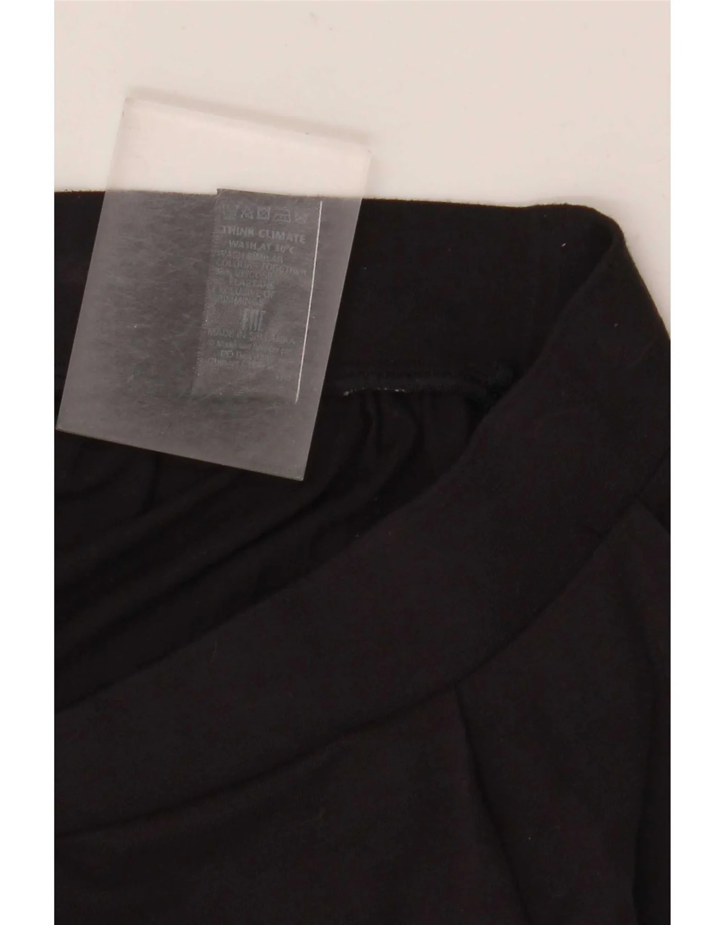 Marks & Spencer Womens A-Line Skirt UK 14 Medium W30 Black Viscose - Image 3