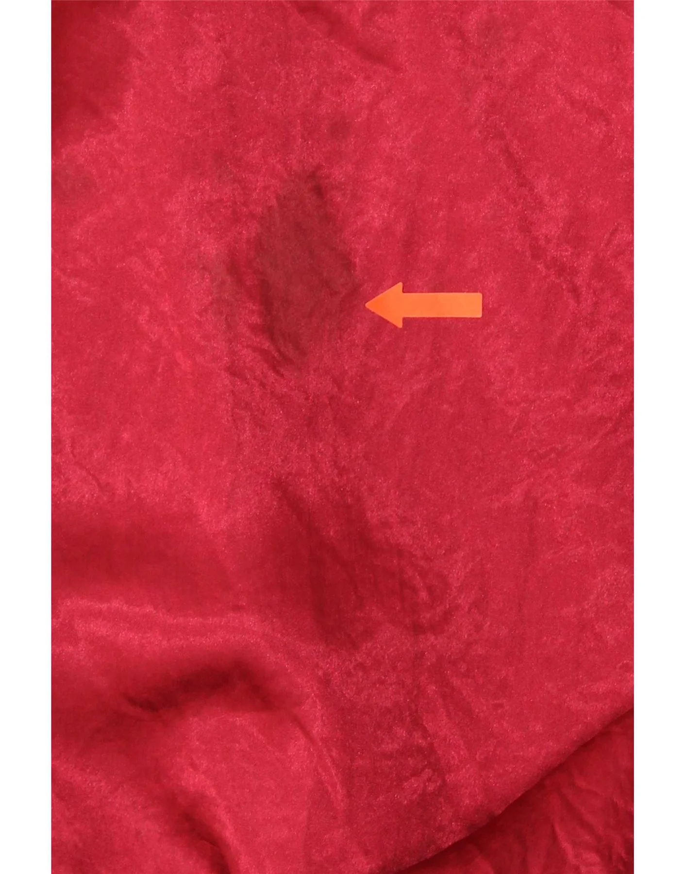 Marks & Spencer Womens A-Line Skirt UK 8 Small W26 Red Acetate - Image 3