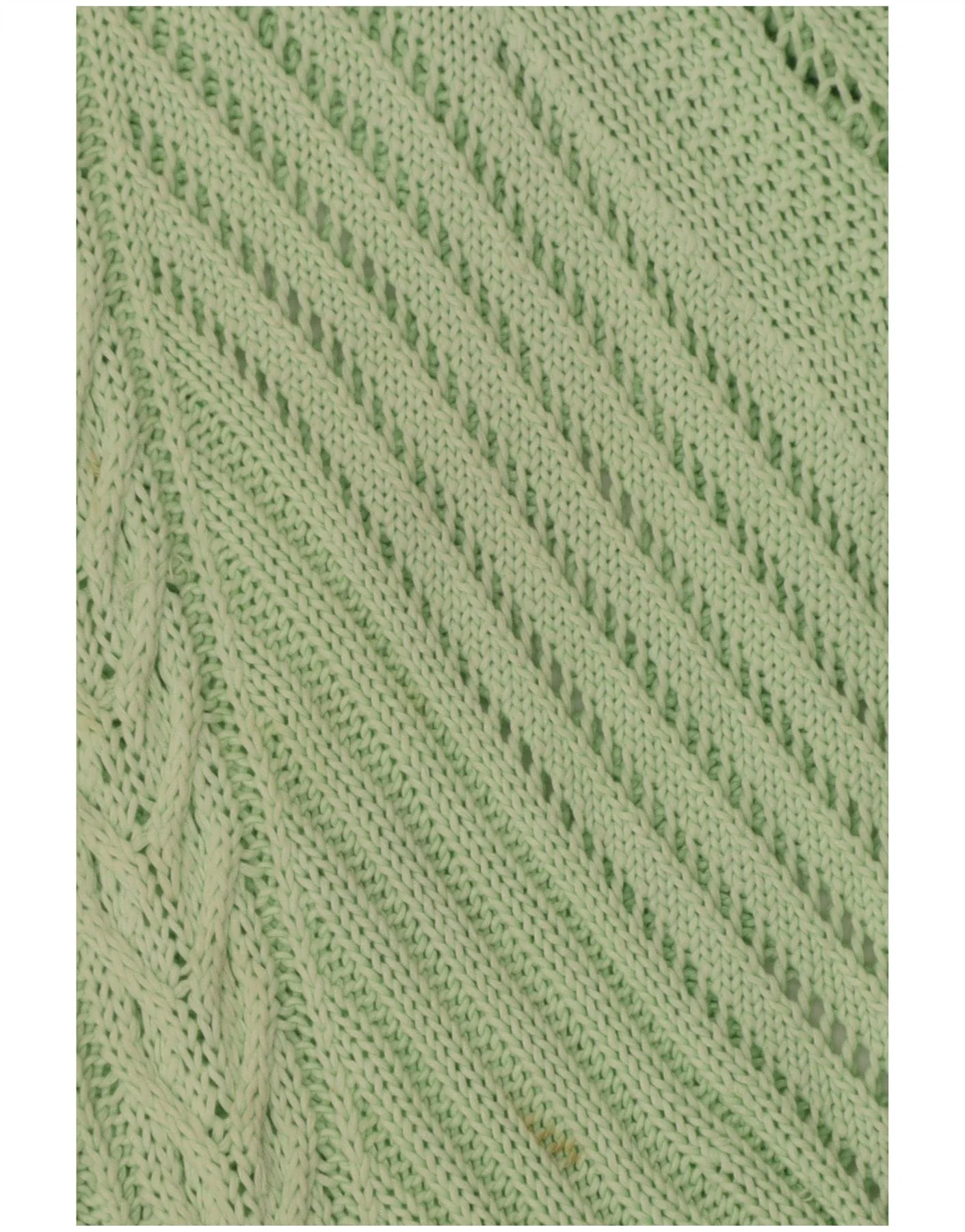 Marks & Spencer Womens Asymmetric V-Neck Jumper Sweater UK 18 XL Green - Image 3