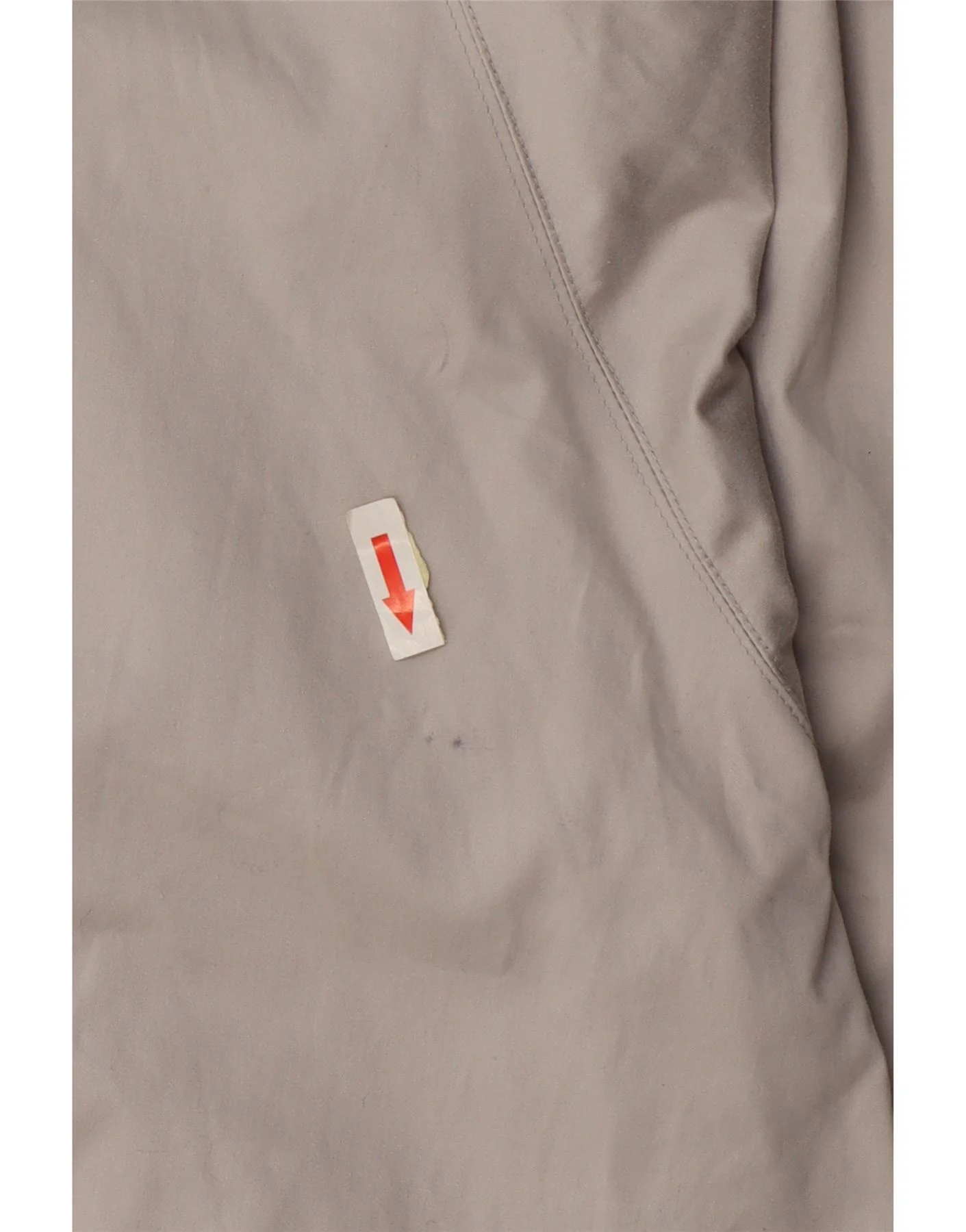 Marks & Spencer Womens Autograph Windbreaker Jacket UK 16 Large Silver - Image 3
